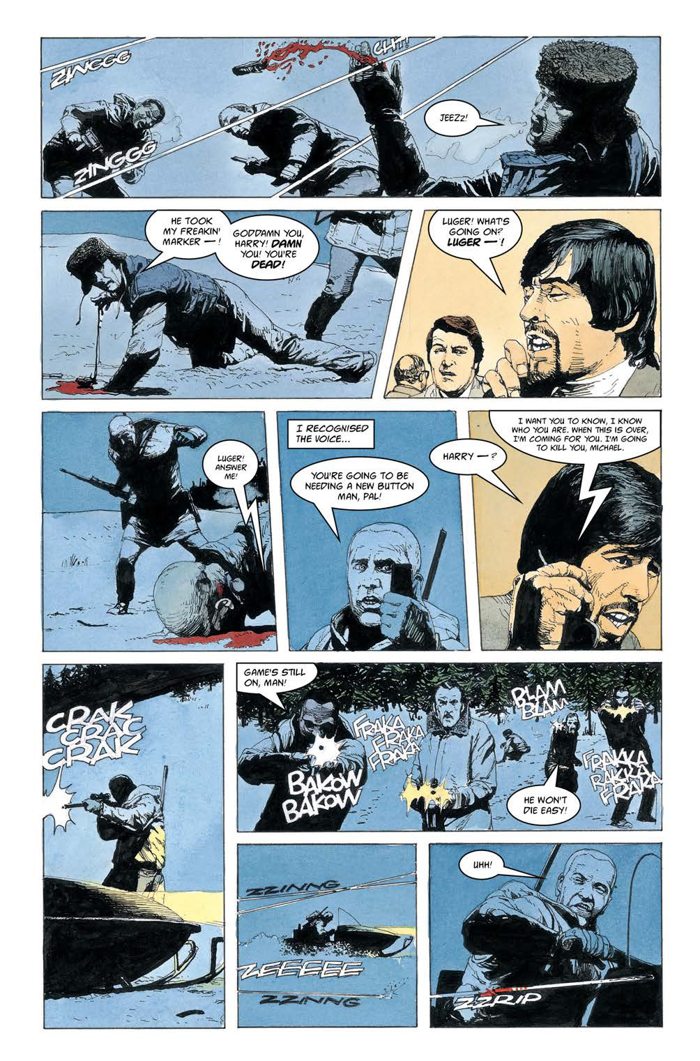Read online Button Man comic -  Issue # TPB 3 - 87