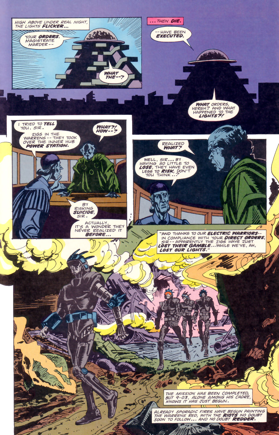 Read online Electric Warrior comic -  Issue #1 - 25