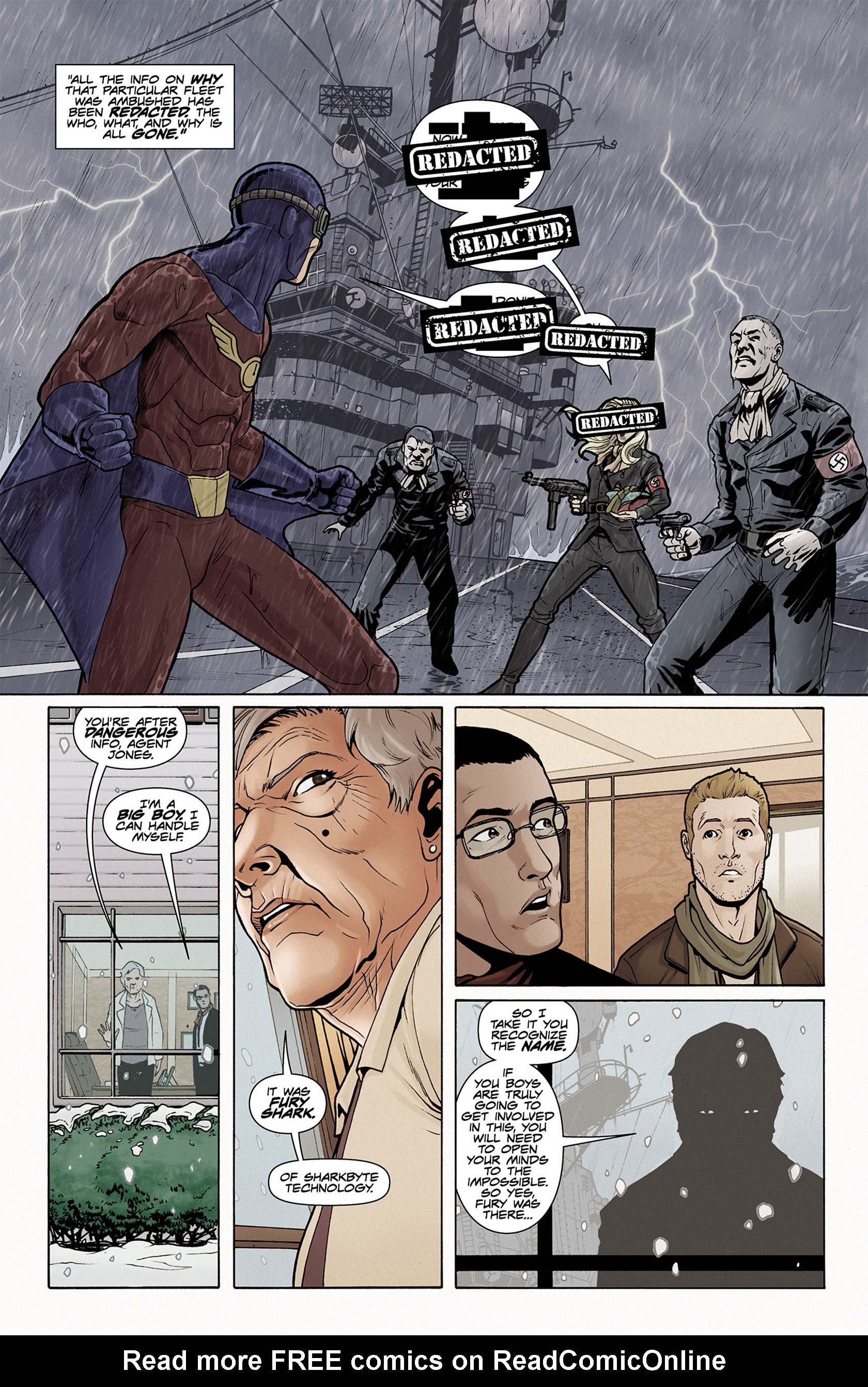 Read online Captain Midnight comic -  Issue #0 - 21