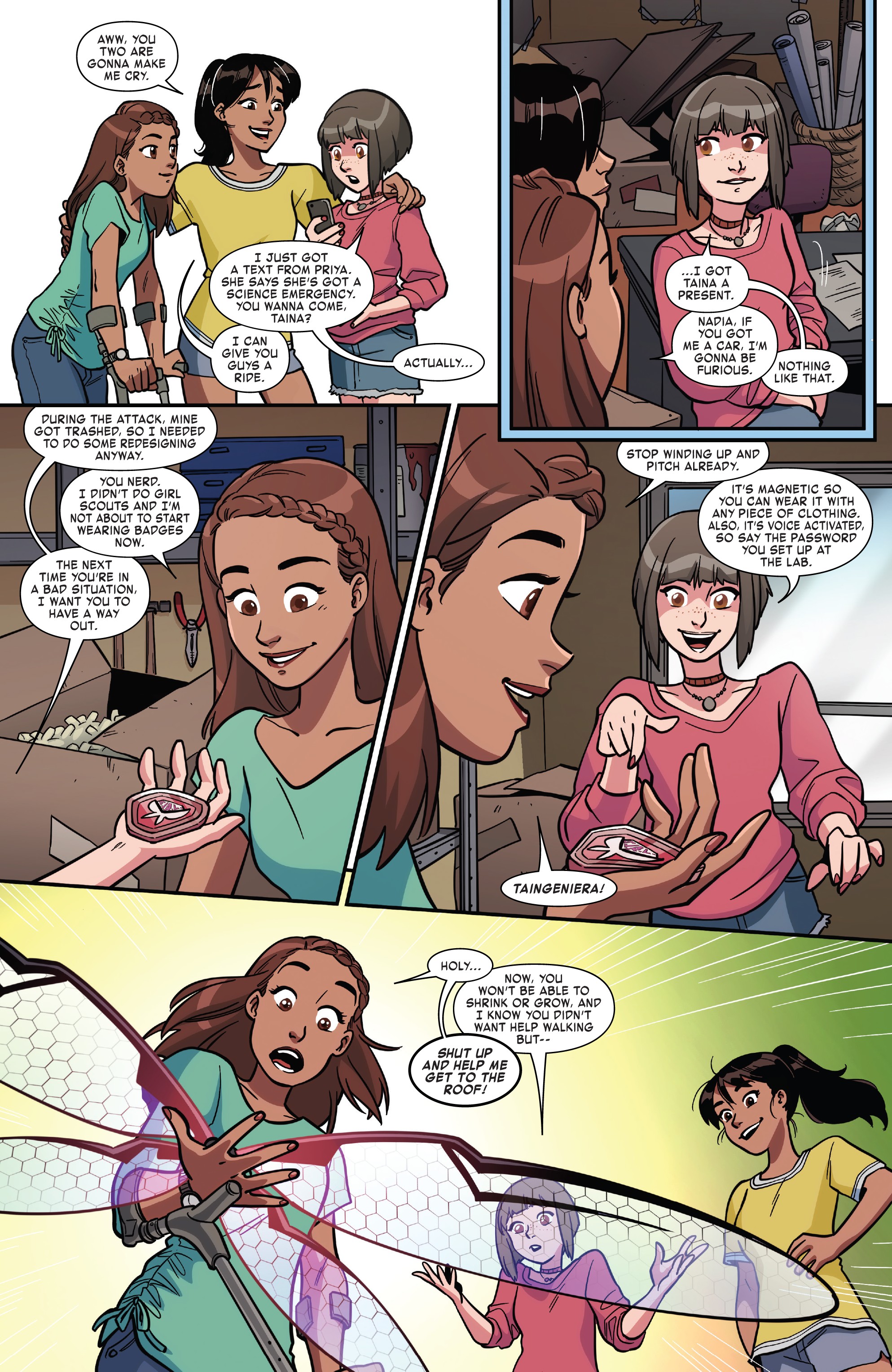 Read online The Unstoppable Wasp (2018) comic -  Issue #6 - 7