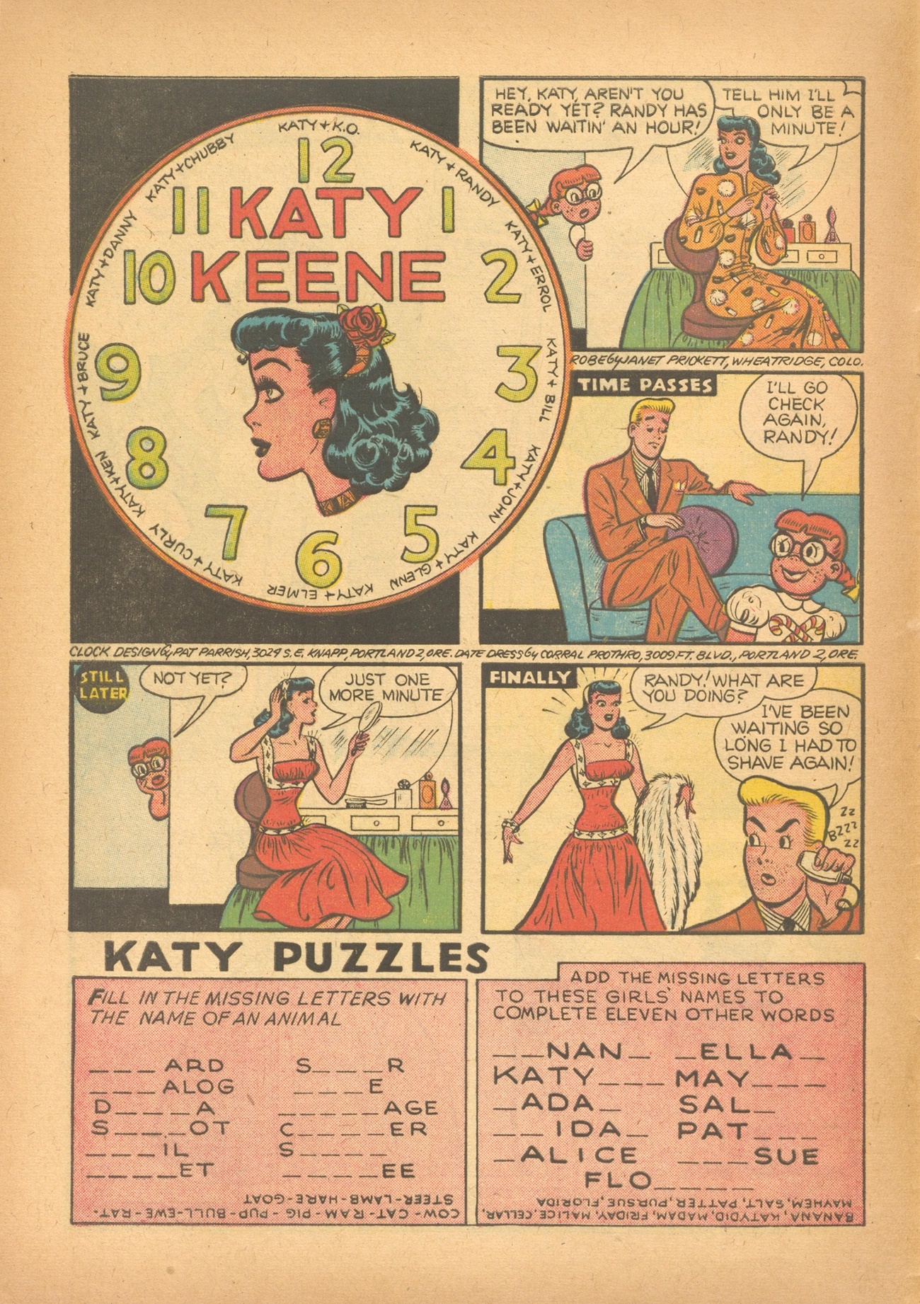Read online Katy Keene (1949) comic -  Issue #30 - 8