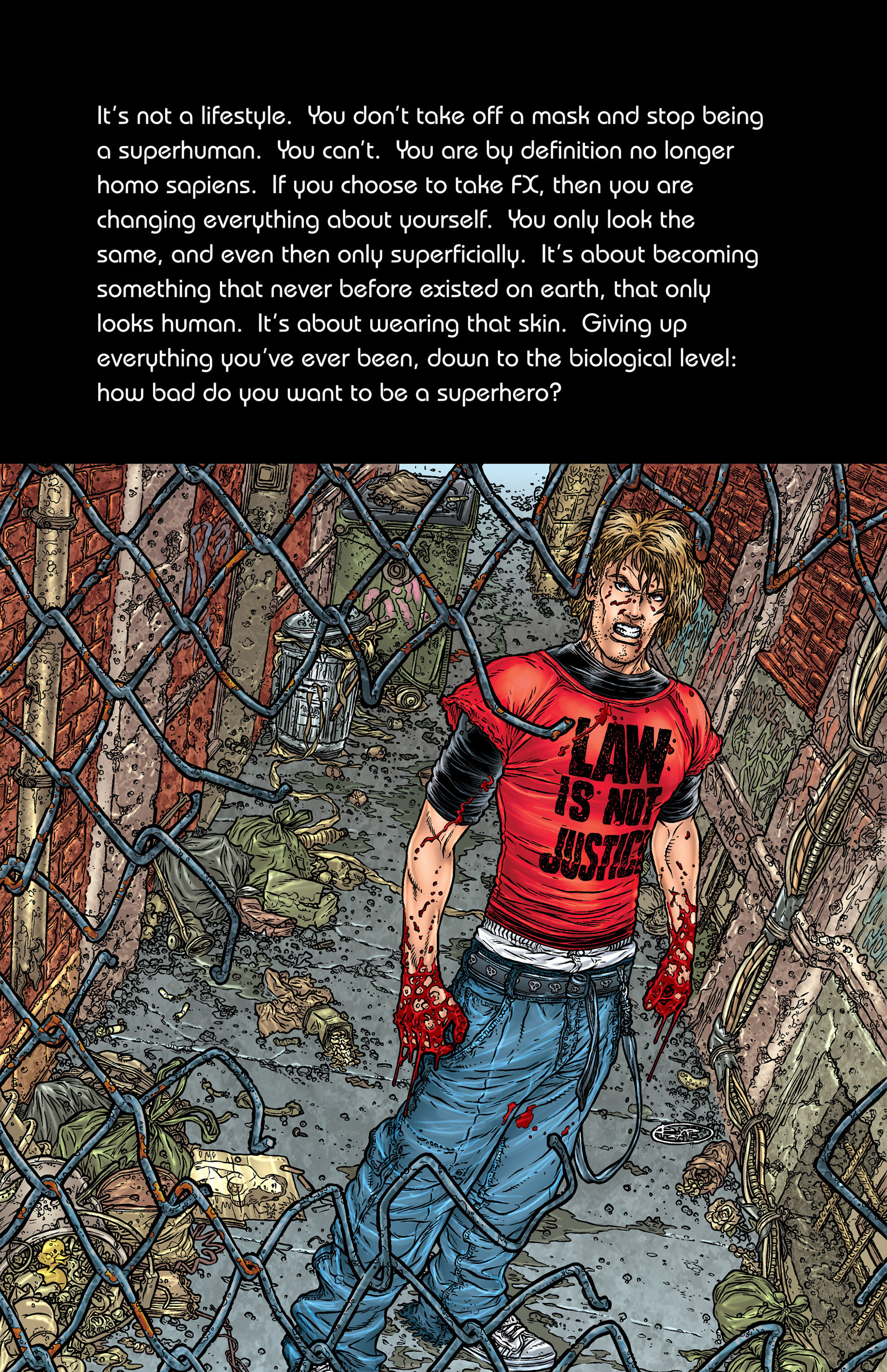Read online No Hero comic -  Issue #0 - 25
