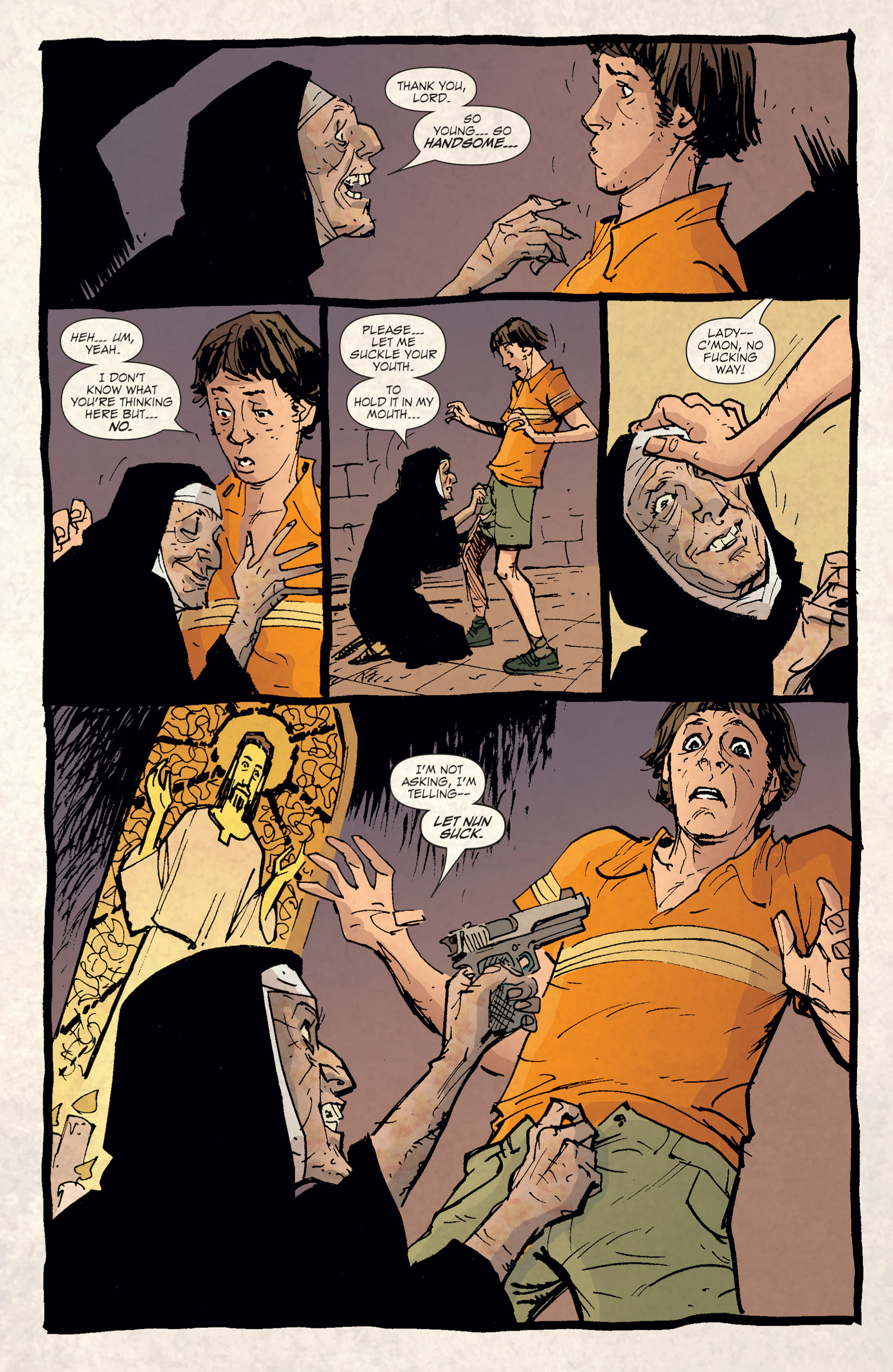 Read online Crawl Space: XXXombies comic -  Issue #4 - 5