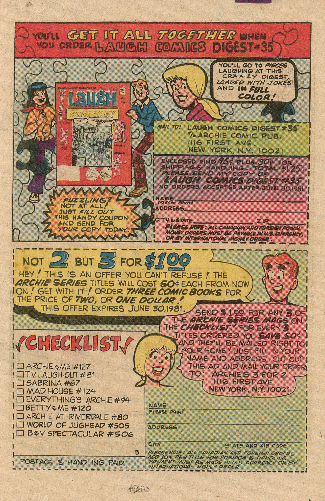 Read online Archie's Pals 'N' Gals (1952) comic -  Issue #150 - 19