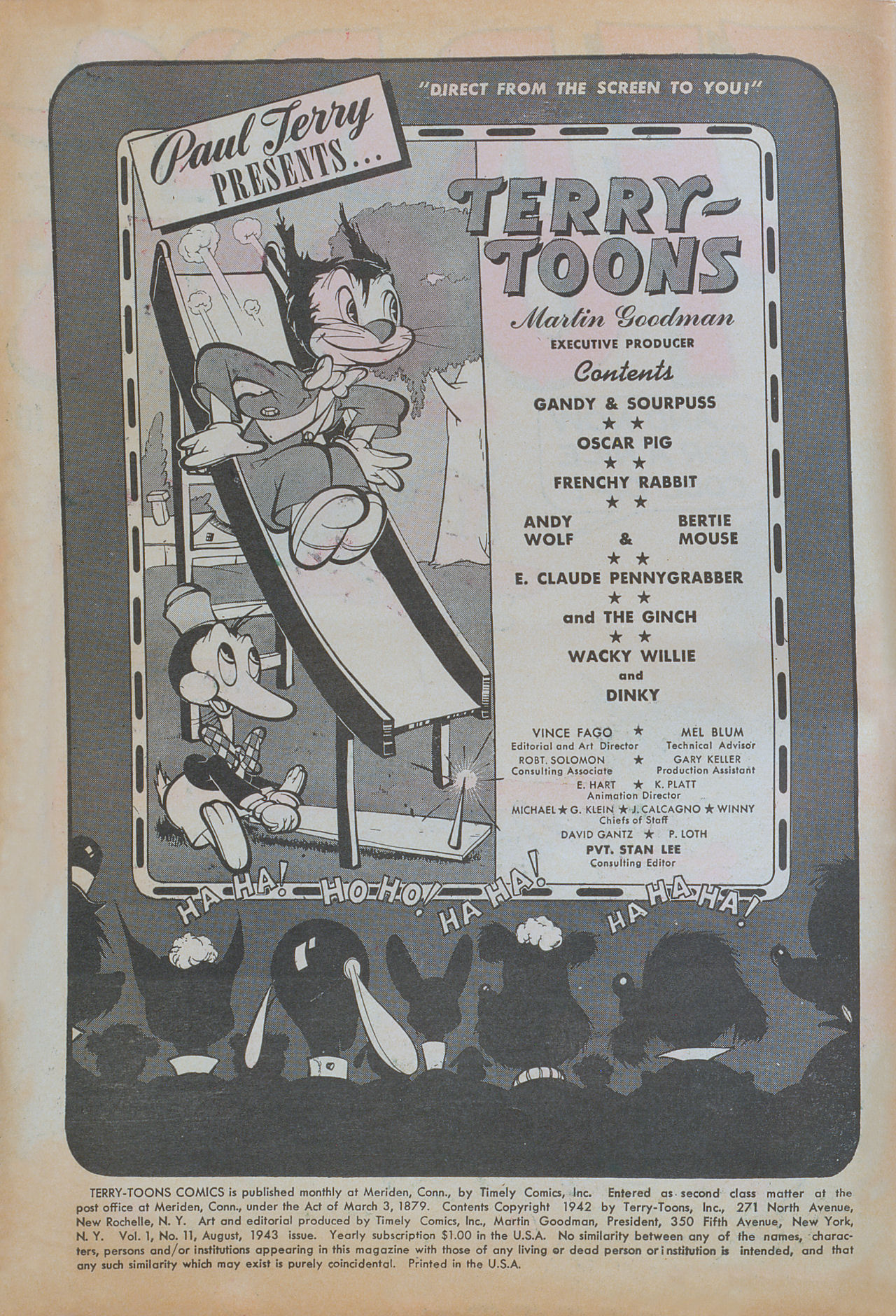 Read online Terry-Toons Comics comic -  Issue #11 - 2