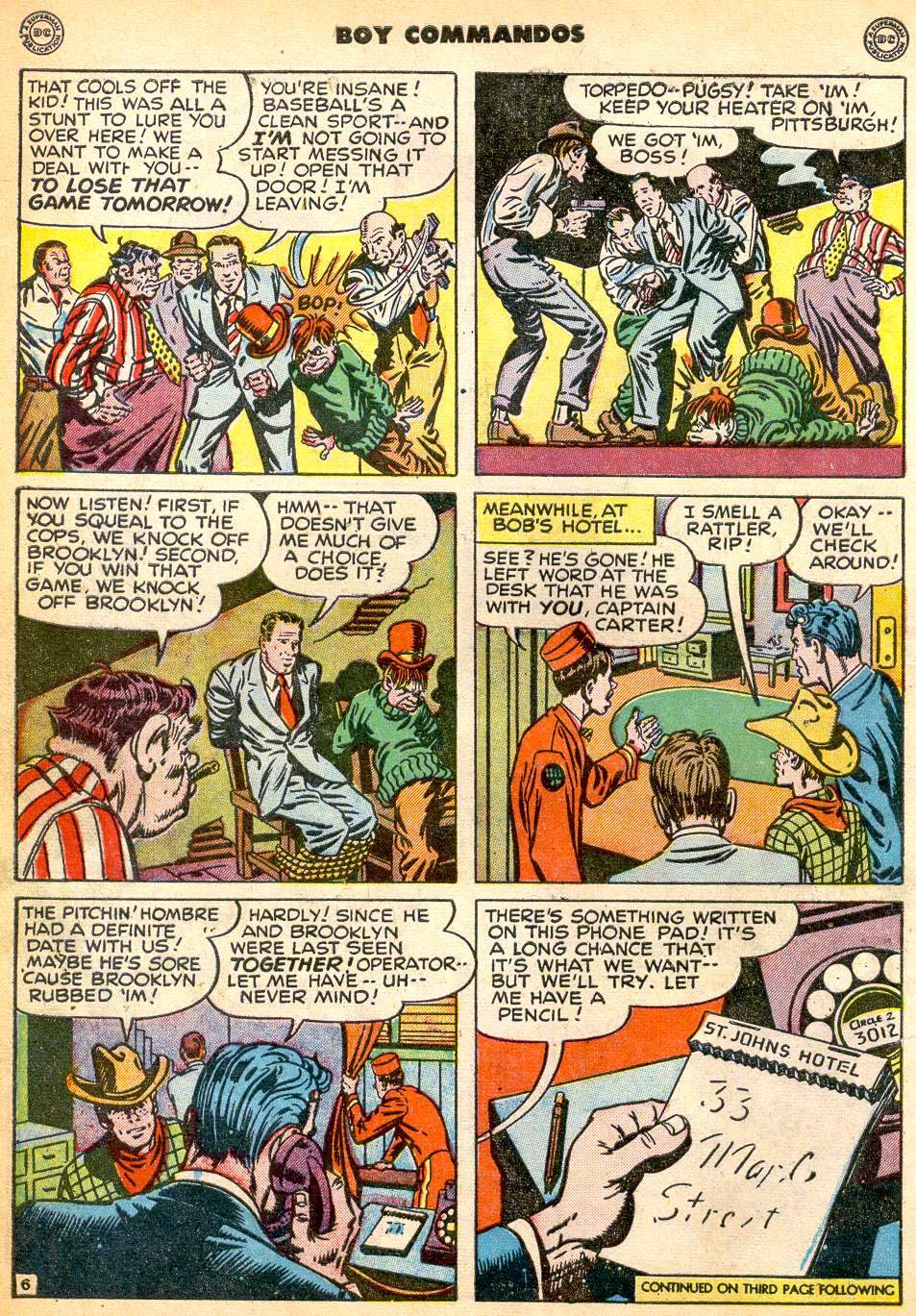 Read online Boy Commandos comic -  Issue #30 - 8