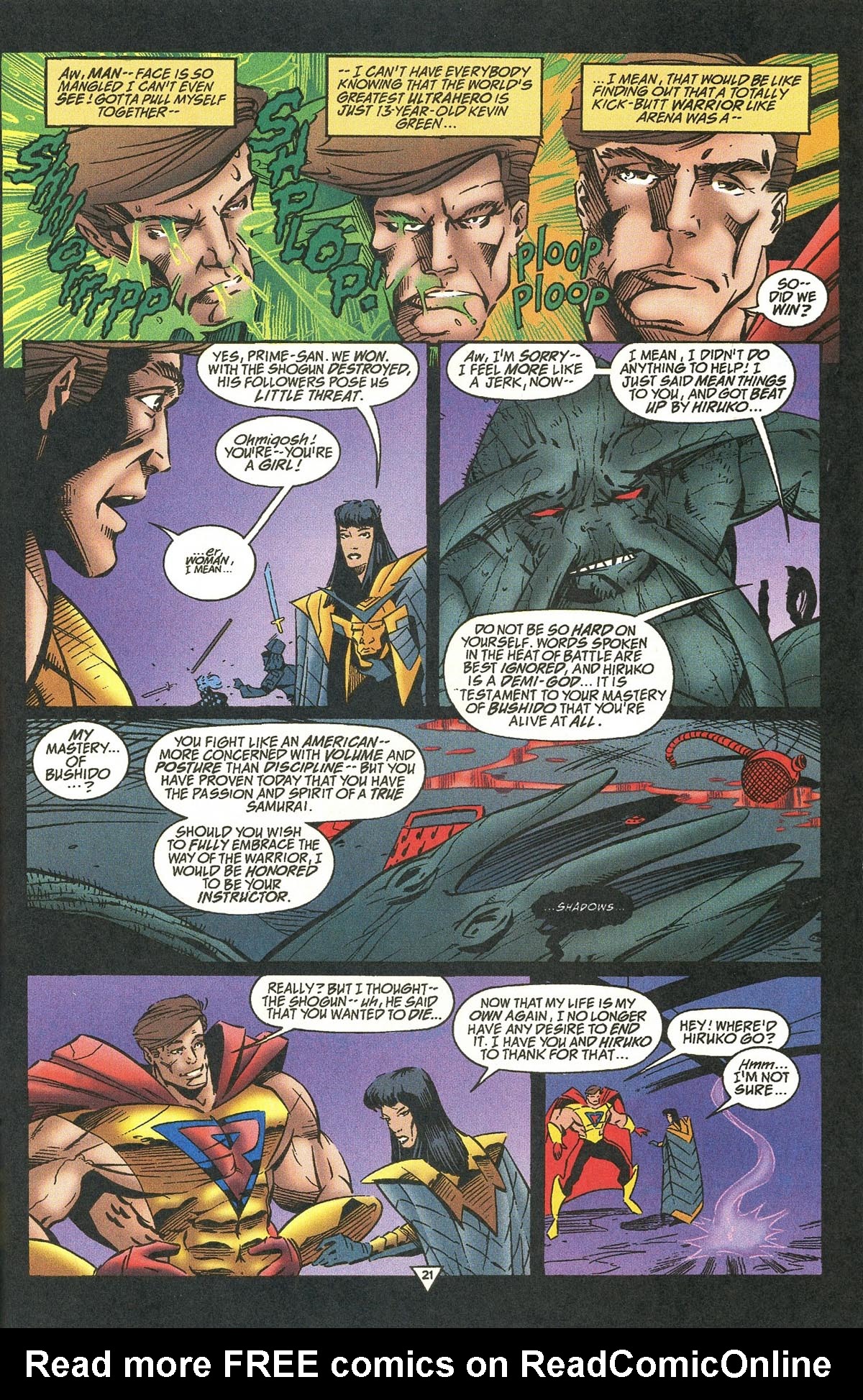 Read online Prime (1995) comic -  Issue #5 - 25