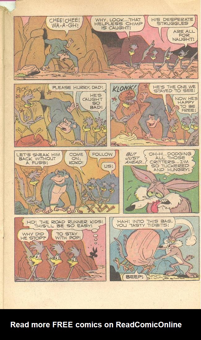 Read online Beep Beep The Road Runner comic -  Issue #19 - 20