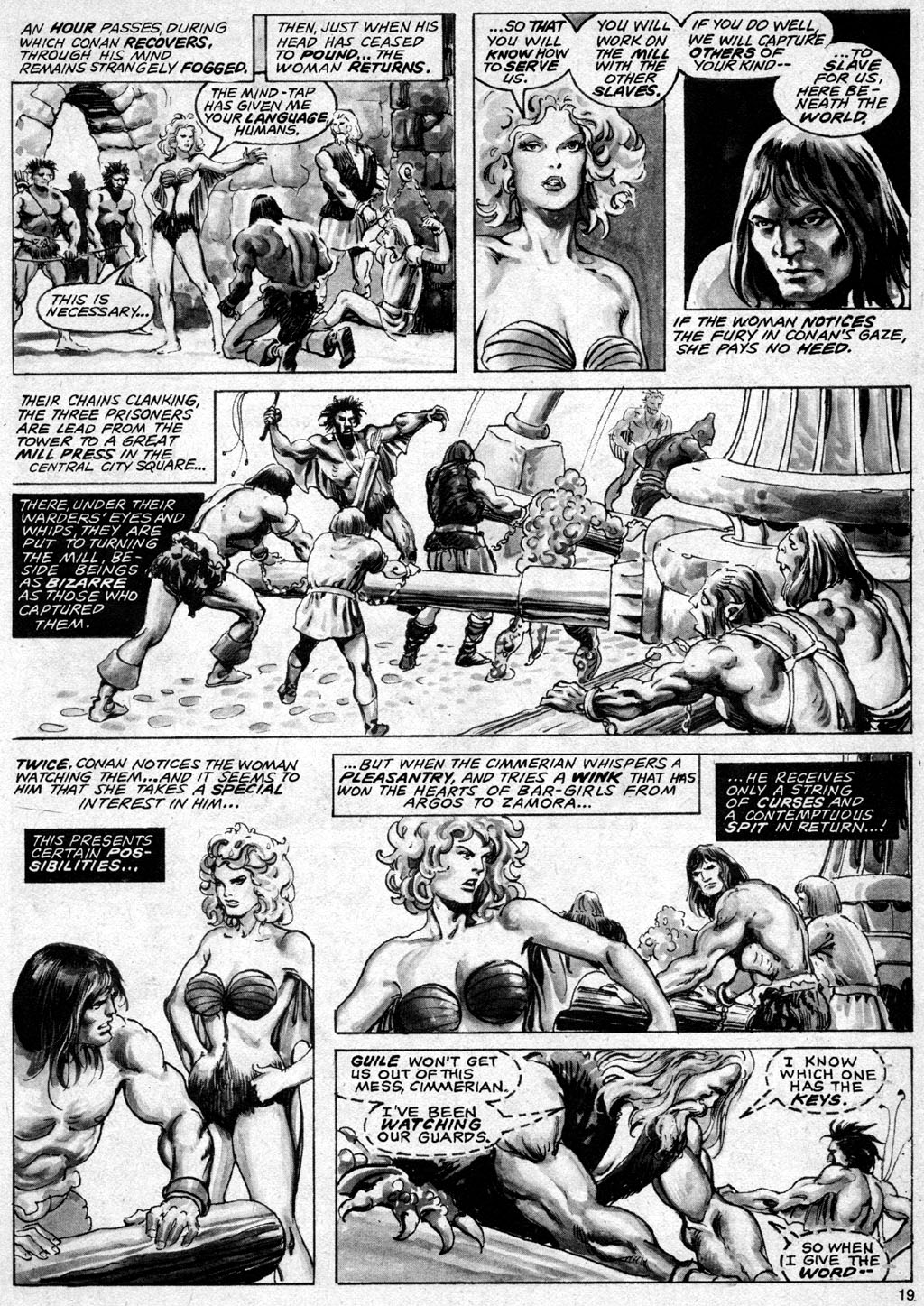 Read online The Savage Sword Of Conan comic -  Issue #69 - 19
