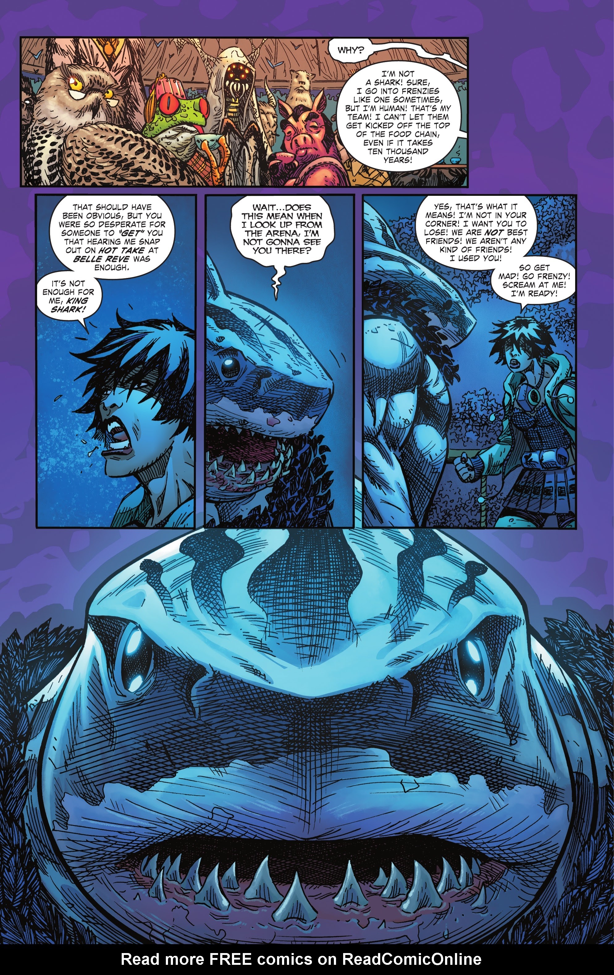 Read online Suicide Squad: King Shark comic -  Issue #9 - 13