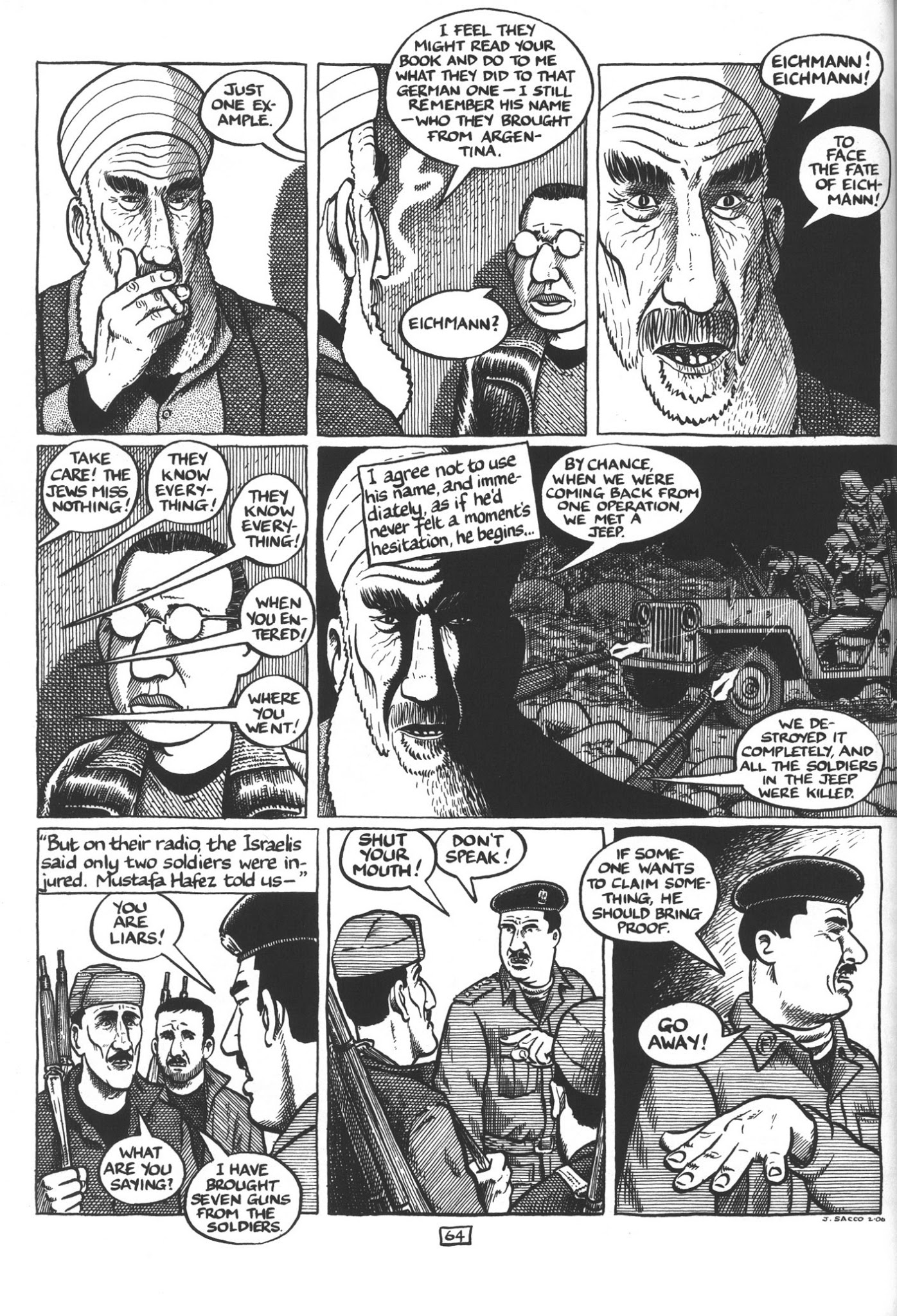 Read online Footnotes in Gaza comic -  Issue # TPB - 84