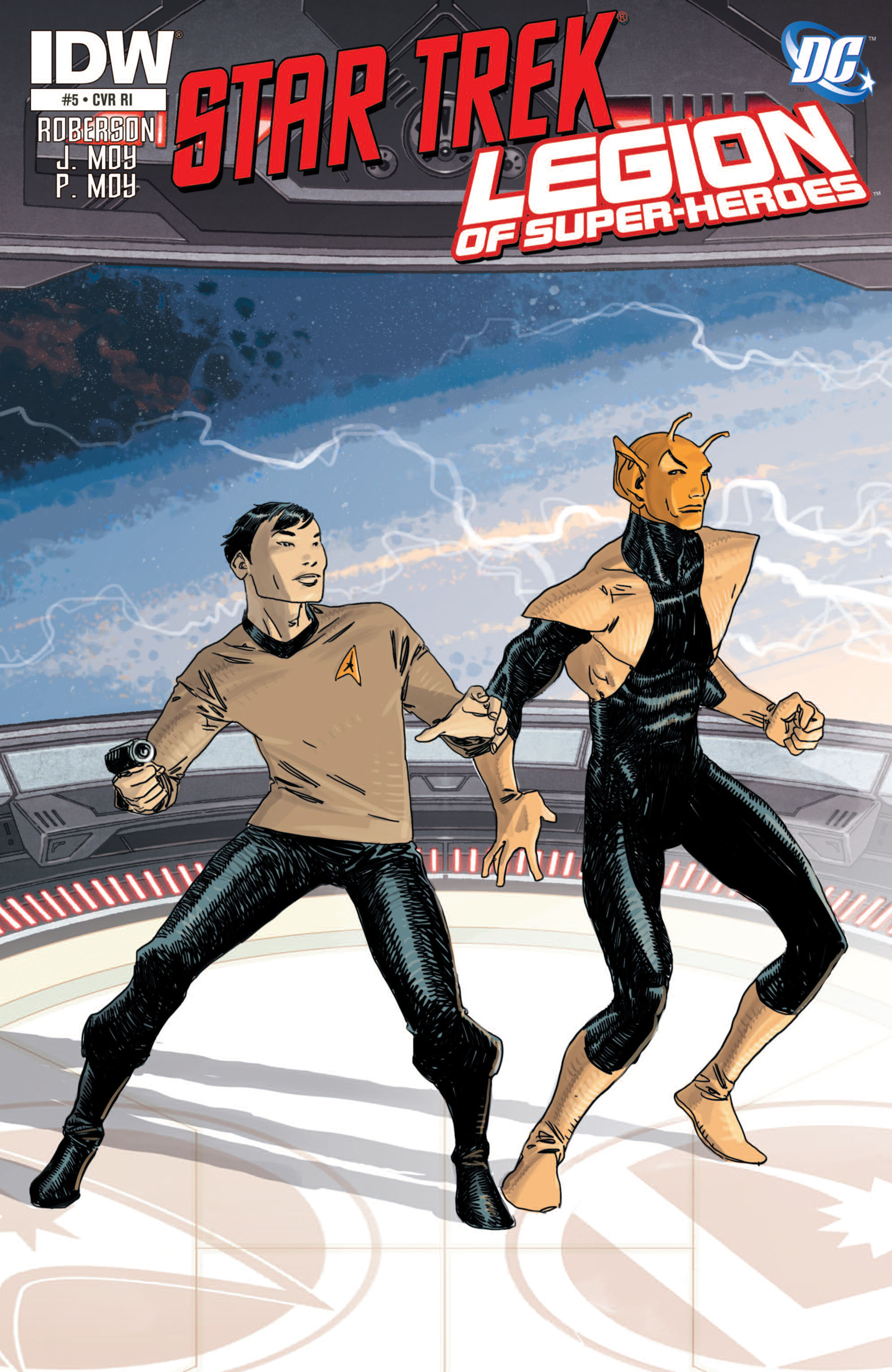 Read online Star Trek/Legion of Super-Heroes comic -  Issue #5 - 3