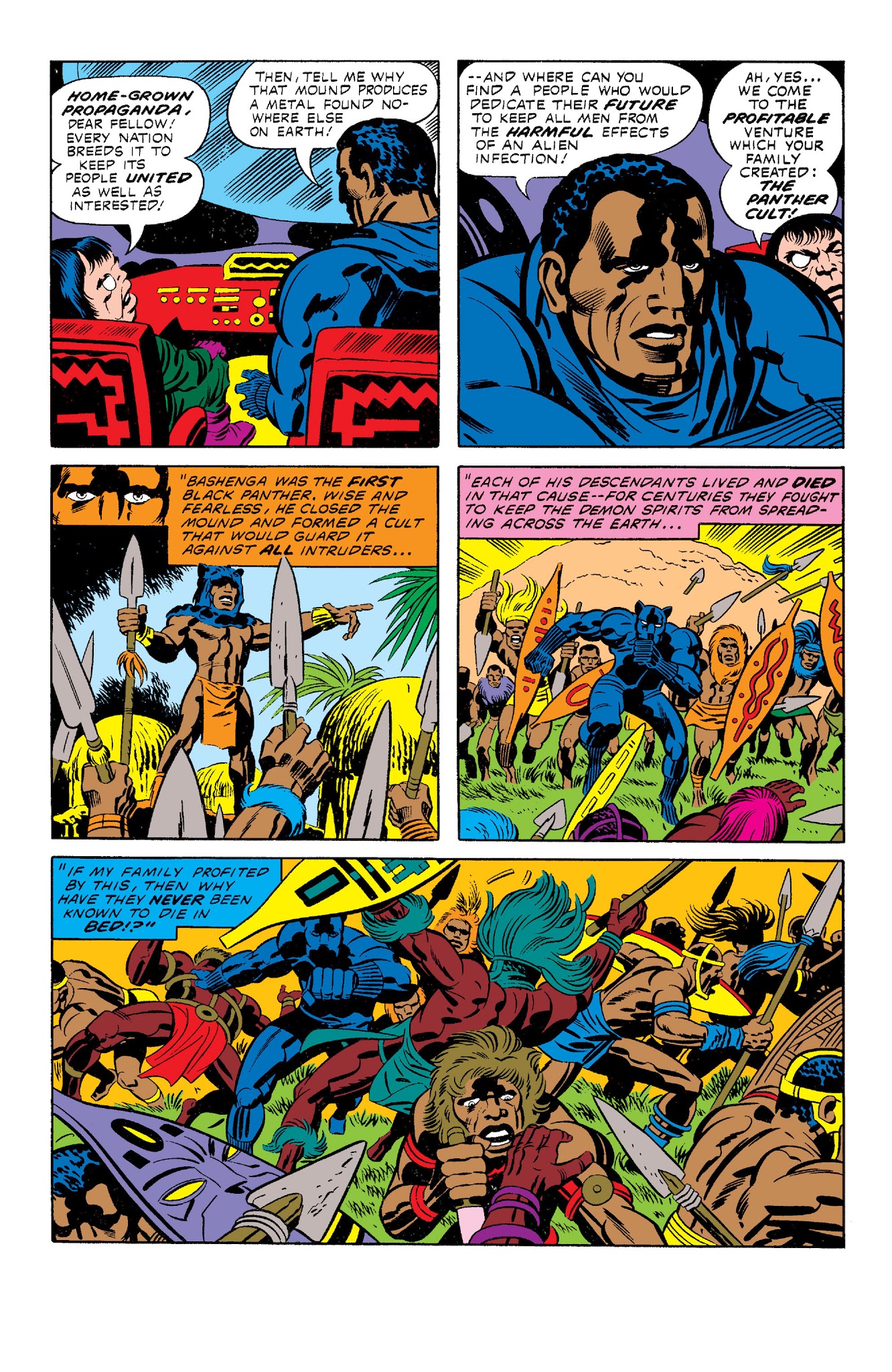 Read online Marvel Masterworks: The Black Panther comic -  Issue # TPB 2 - 120