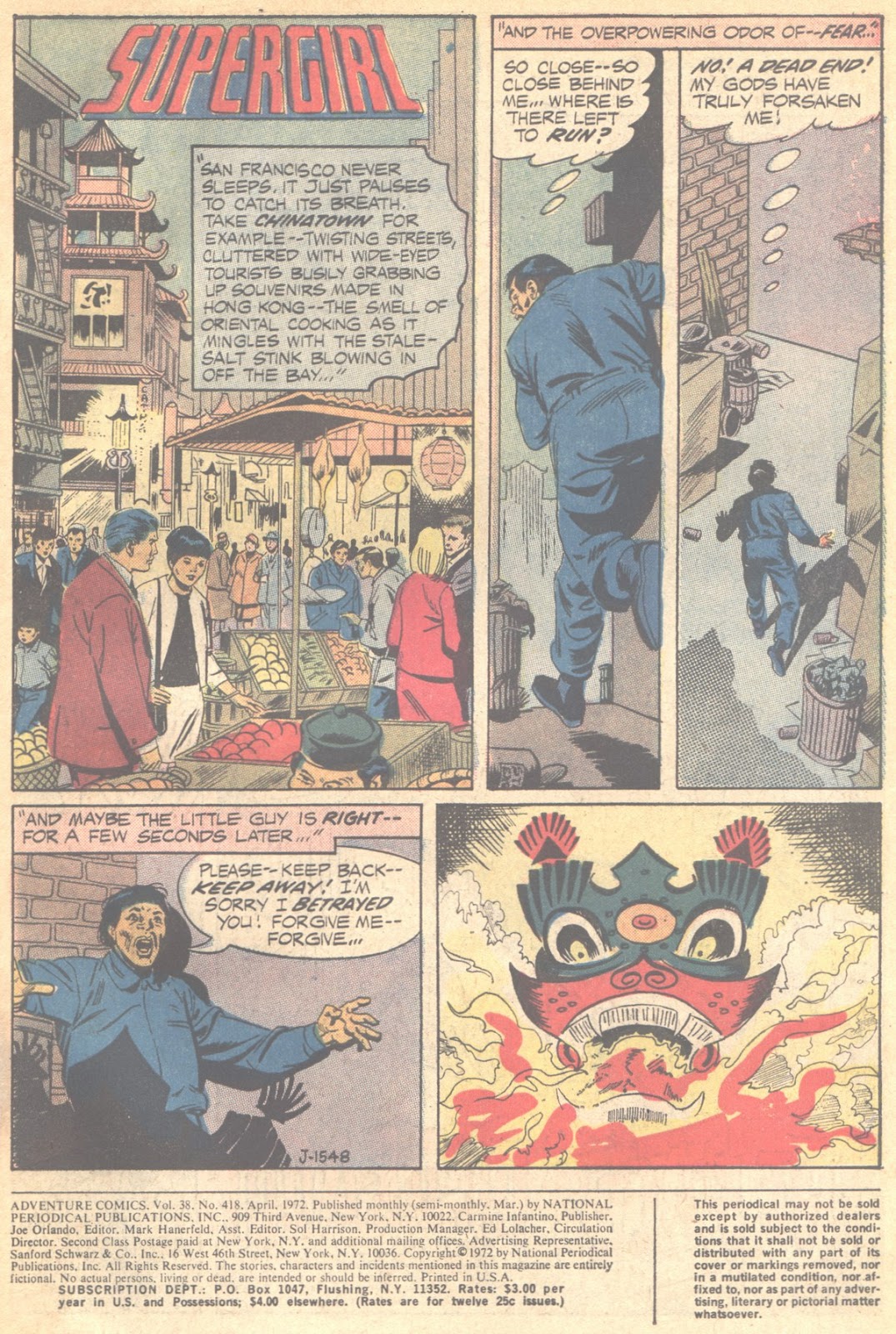 Adventure Comics (1938) issue 418 - Page 3