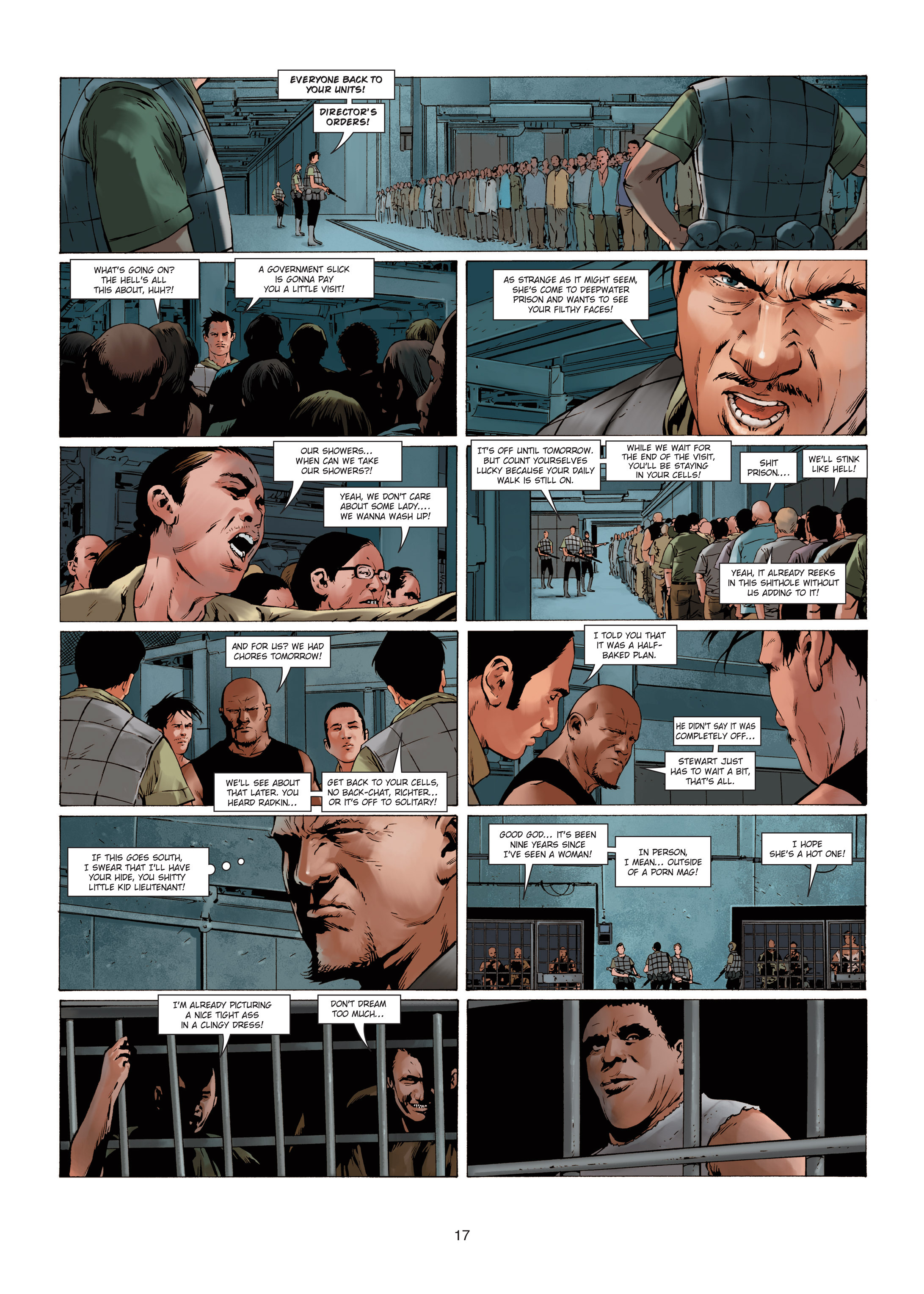Read online Deepwater Prison comic -  Issue #3 - 17