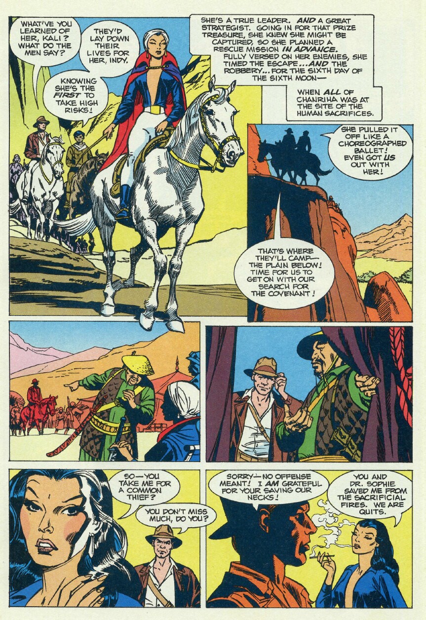 Read online Indiana Jones: Thunder in the Orient comic -  Issue #5 - 7