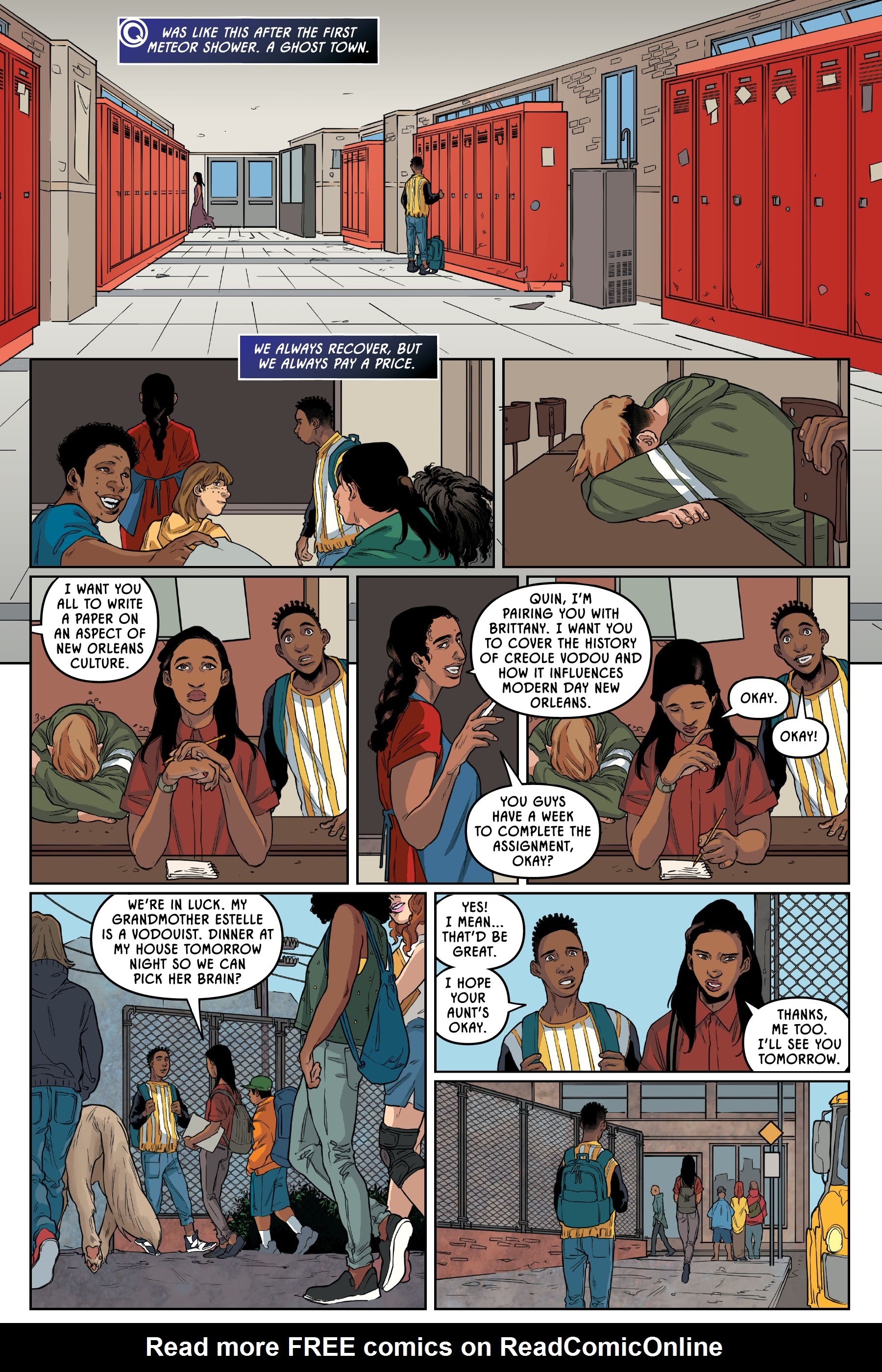 Read online Quincredible: The Hero Within comic -  Issue # TPB - 16