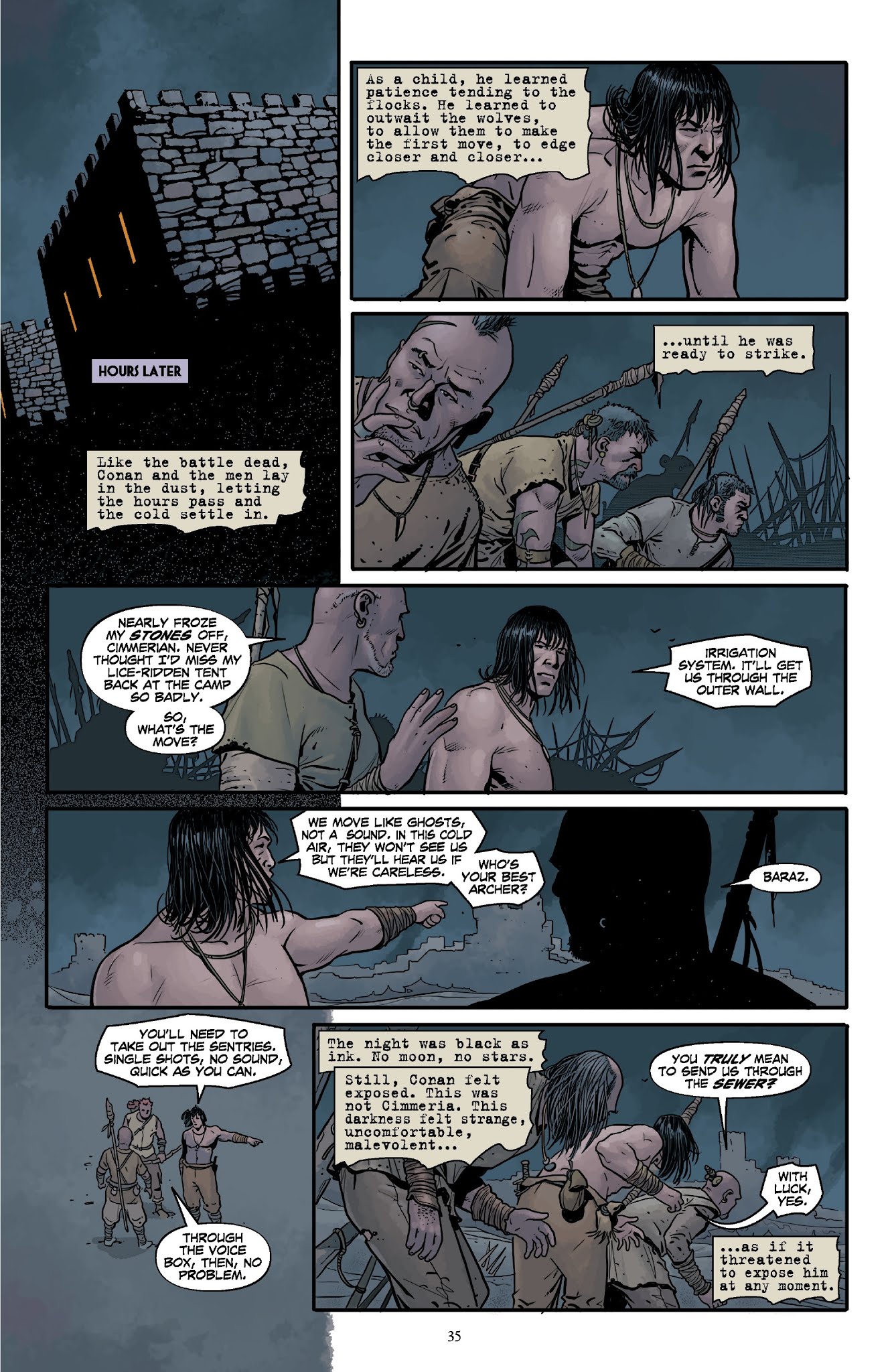 Read online Conan Omnibus comic -  Issue # TPB 6 (Part 1) - 35