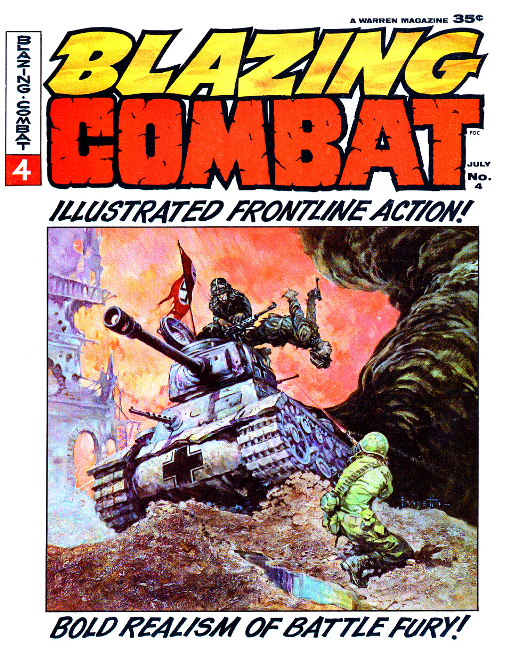 Read online Blazing Combat comic -  Issue #4 - 1