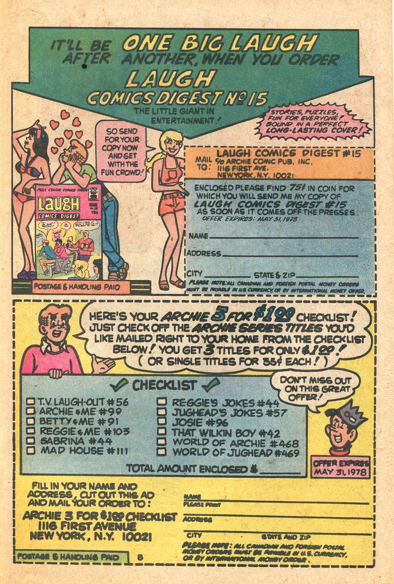 Read online Archie's Joke Book Magazine comic -  Issue #241 - 27