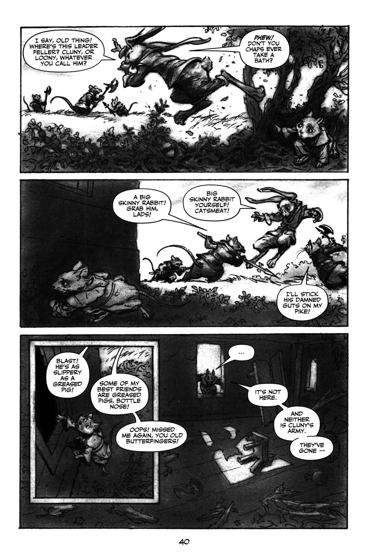 Read online Redwall: The Graphic Novel comic -  Issue # TPB - 45