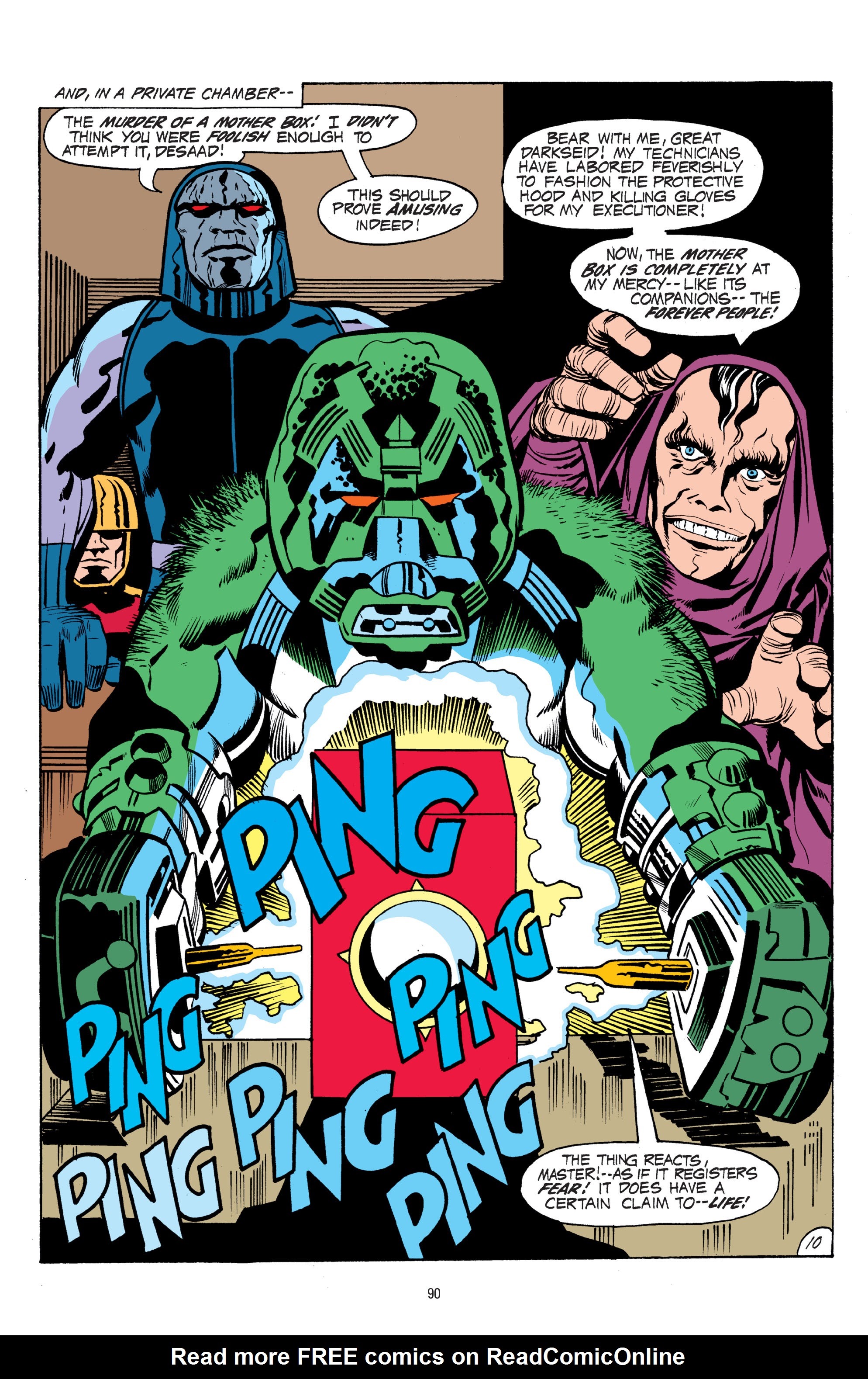 Read online The Forever People comic -  Issue # _TPB  by Jack Kirby (Part 1) - 88