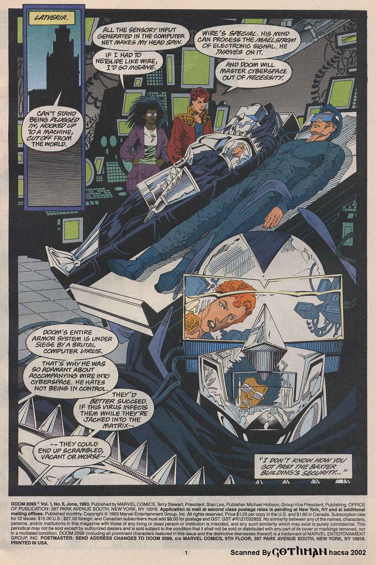 Read online Doom 2099 comic -  Issue #6 - 2