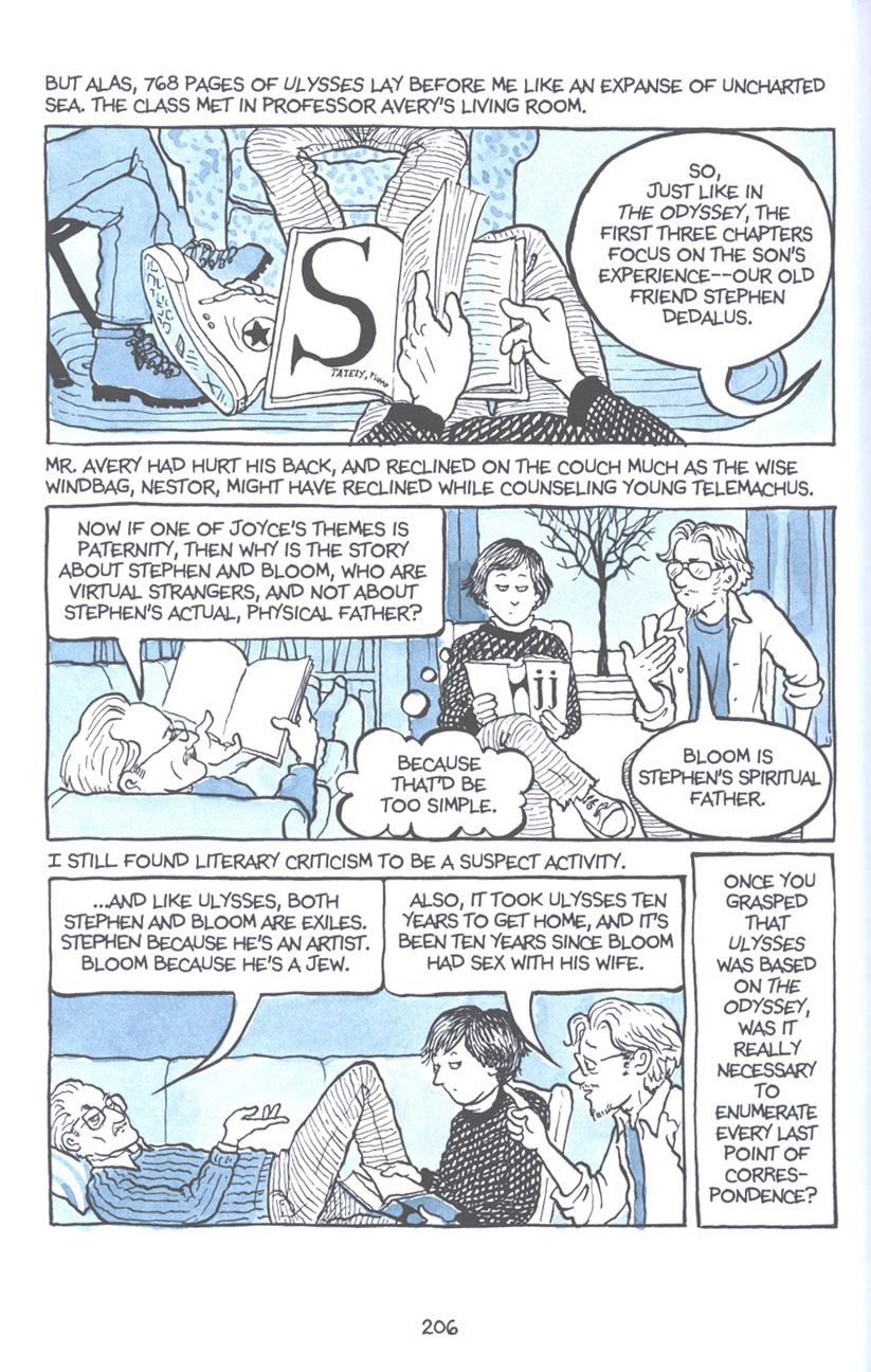 Read online Fun Home: A Family Tragicomic comic -  Issue # TPB - 212
