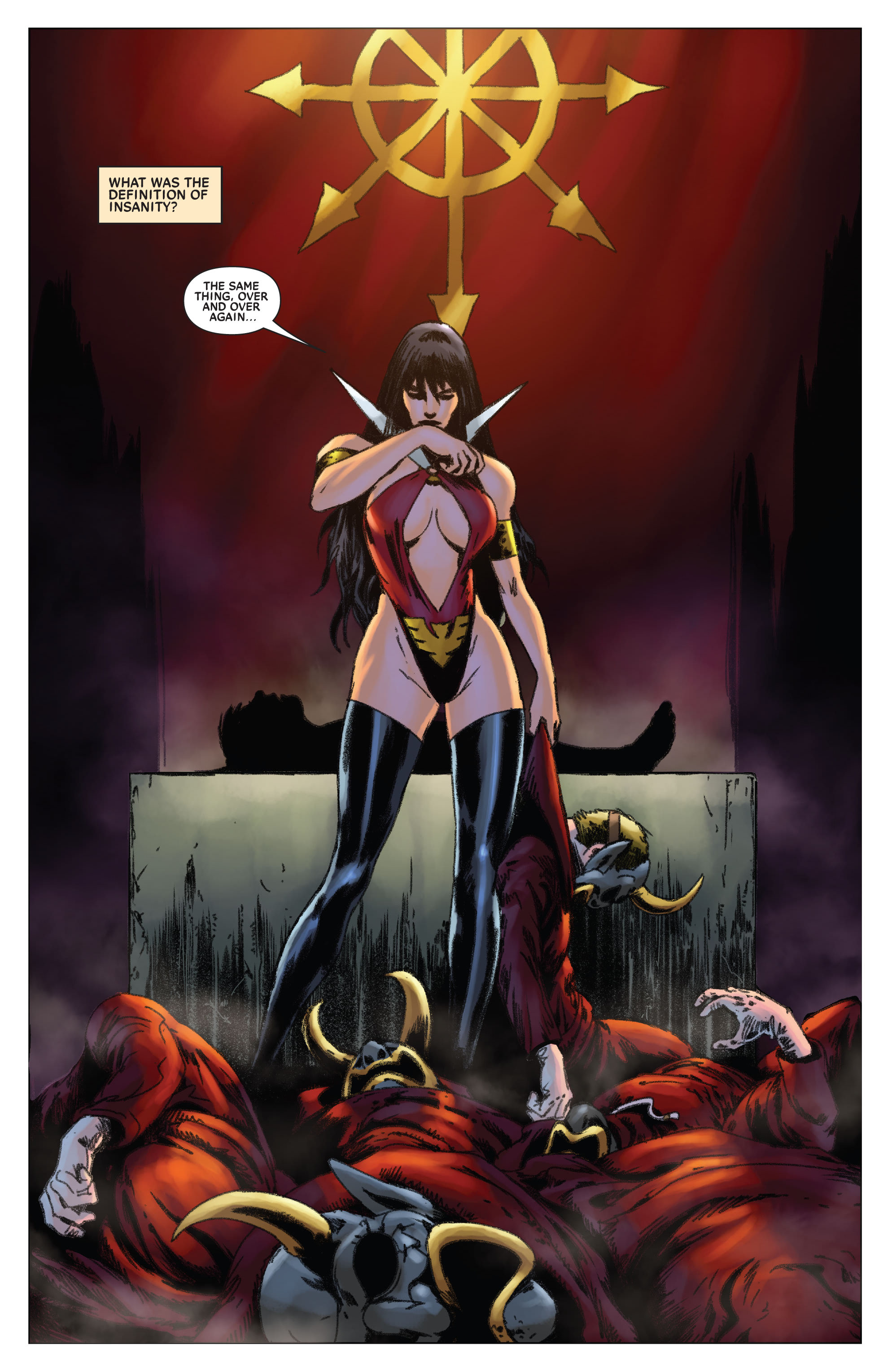 Read online Vampirella Strikes (2022) comic -  Issue #2 - 16