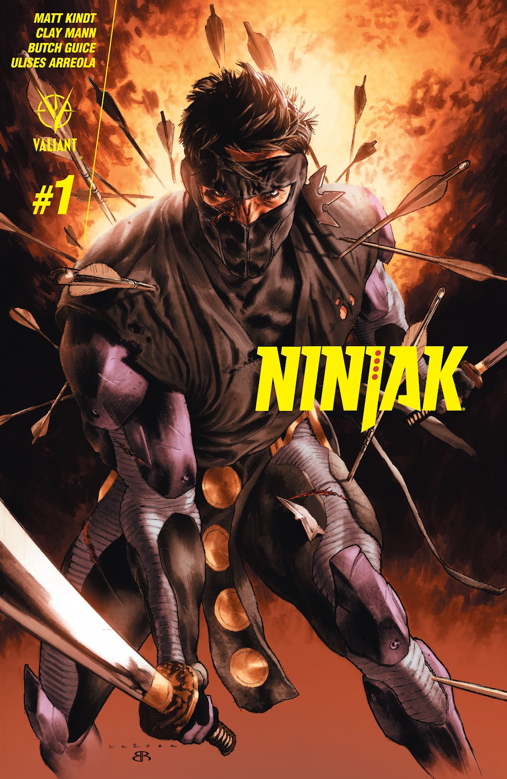 Ninjak (2015) issue 1 - Page 1