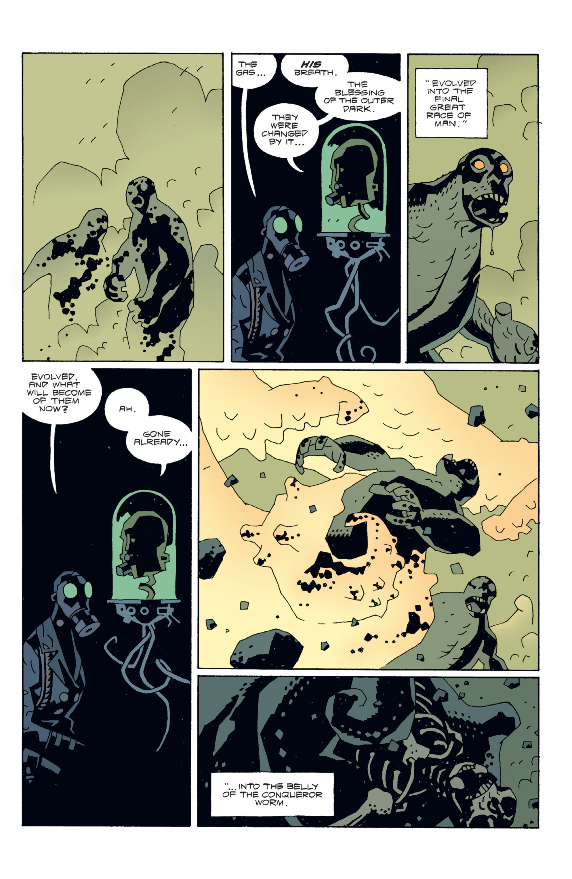 Read online Hellboy comic -  Issue #5 - 94