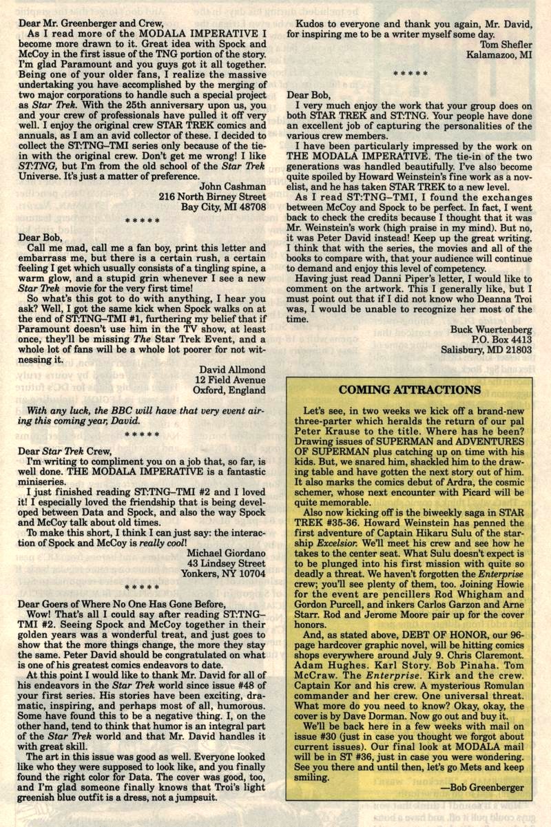 Read online Star Trek: The Next Generation (1989) comic -  Issue #35 - 26
