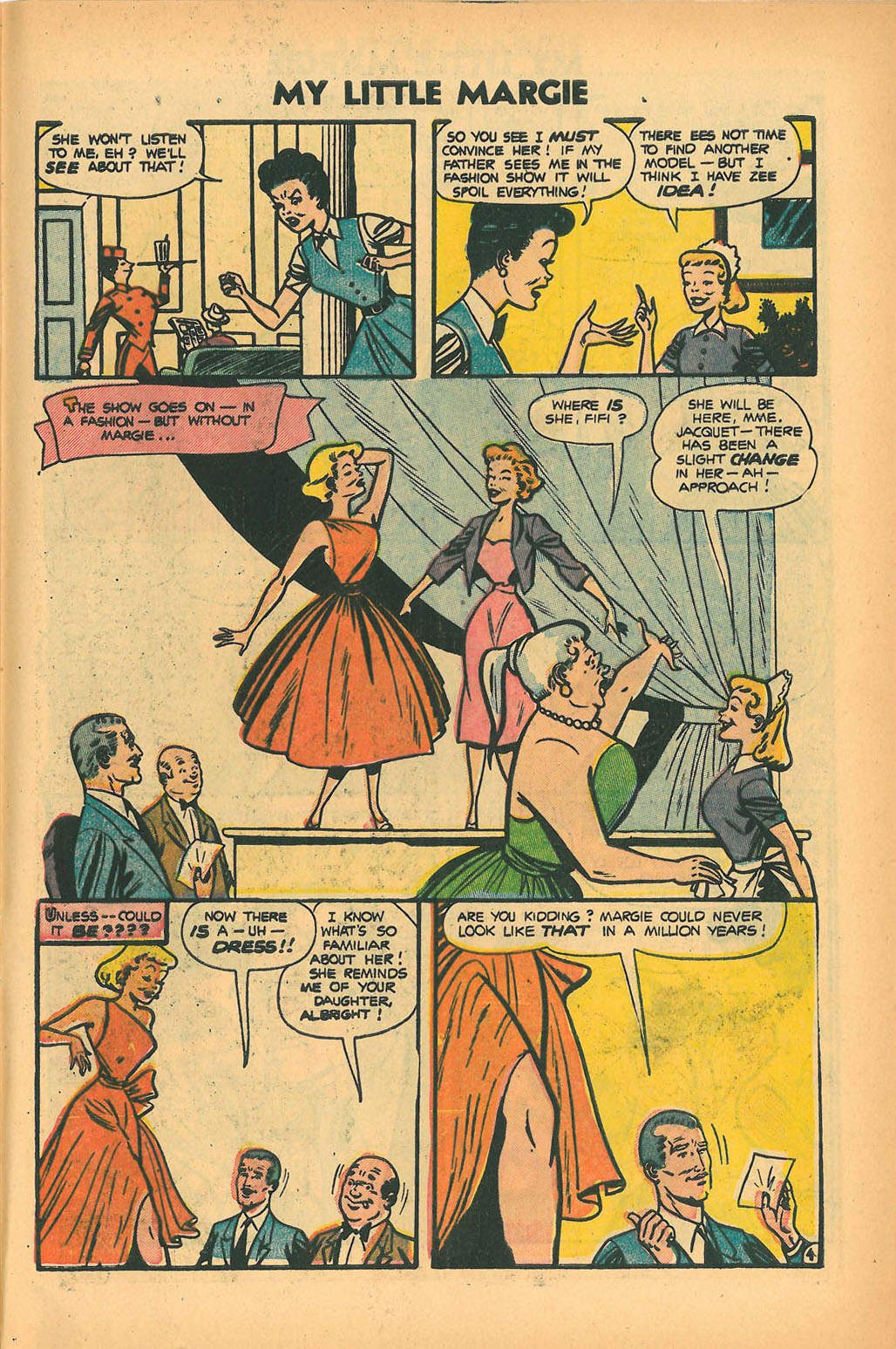 Read online My Little Margie (1954) comic -  Issue #6 - 31