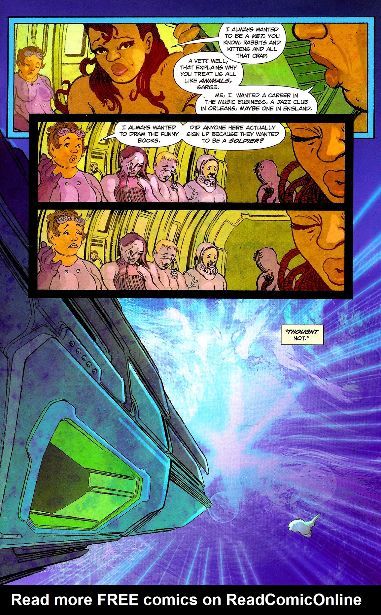 Read online Starship Troopers: Damaged Justice comic -  Issue #2 - 11