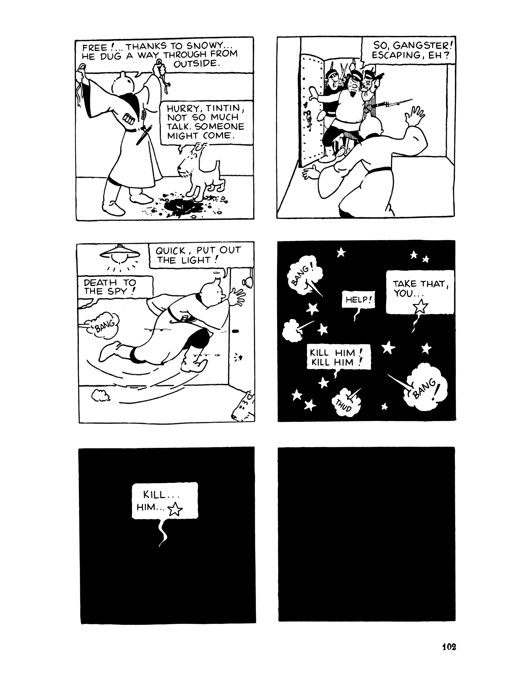 Read online The Adventures of Tintin comic -  Issue #1 - 107