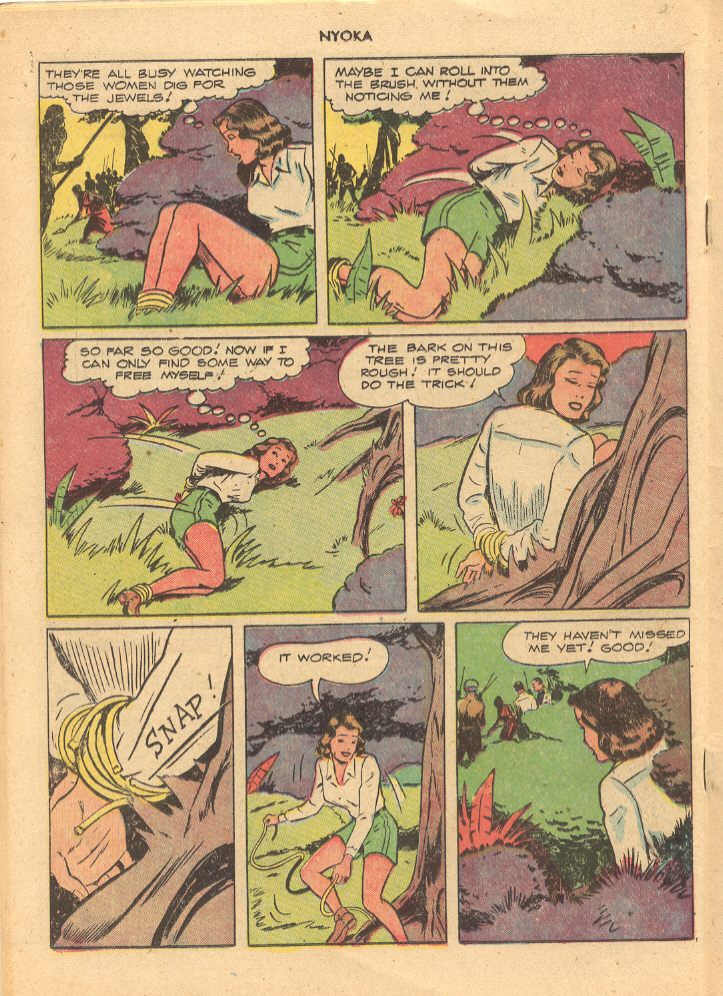 Read online Nyoka the Jungle Girl (1945) comic -  Issue #21 - 18