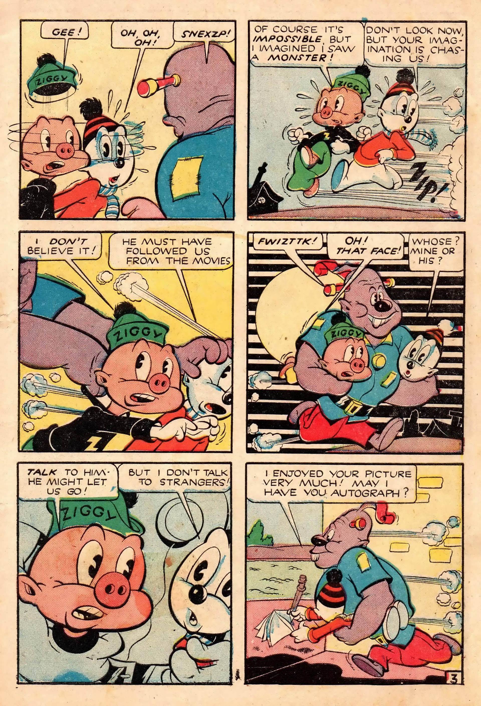 Read online Ziggy Pig-Silly Seal Comics (1944) comic -  Issue #2 - 5