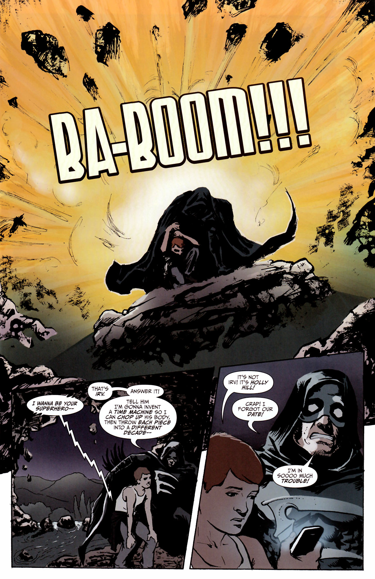 Read online Caped comic -  Issue #2 - 5