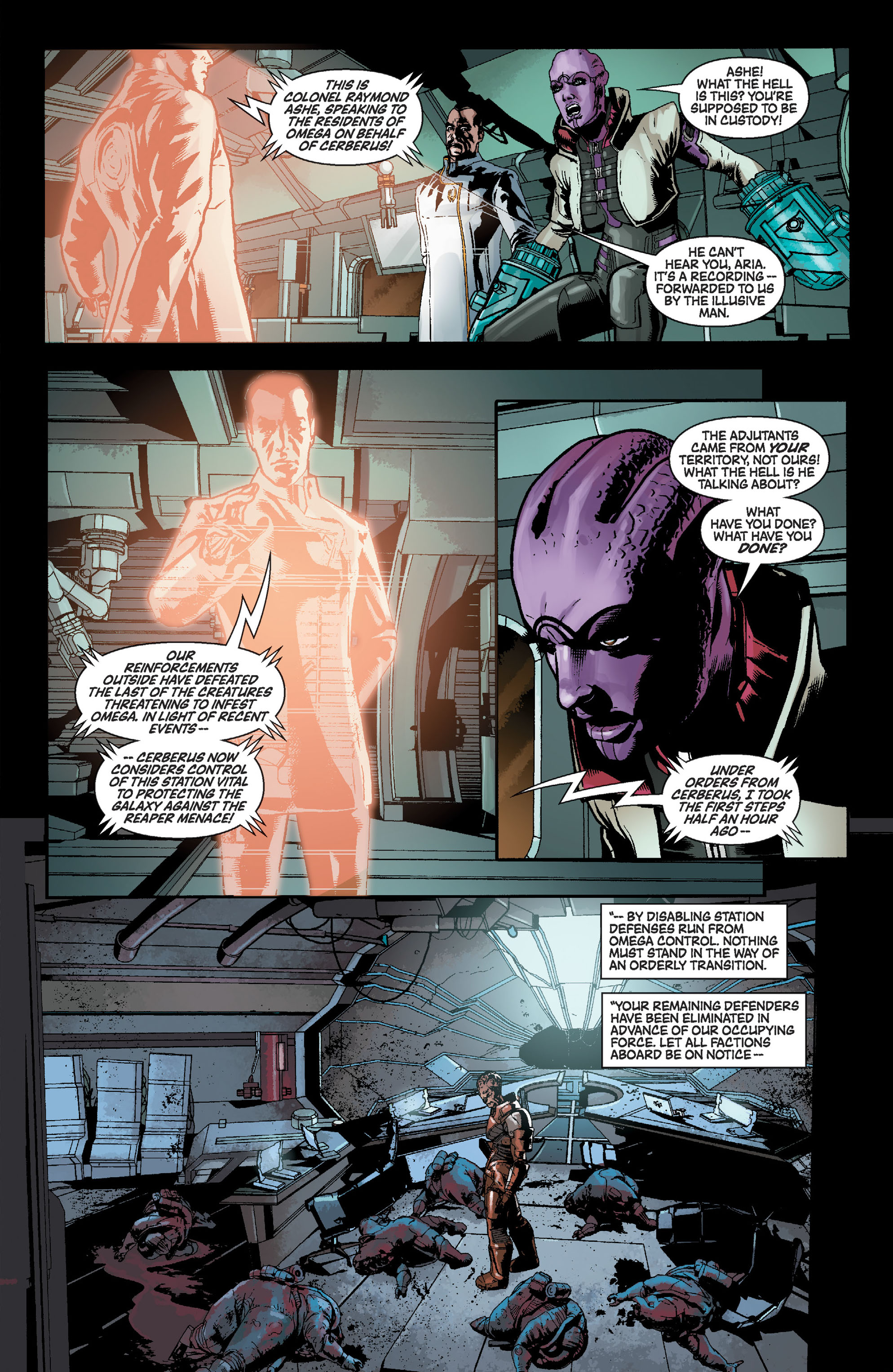 Read online Mass Effect: Invasion comic -  Issue # TPB - 50