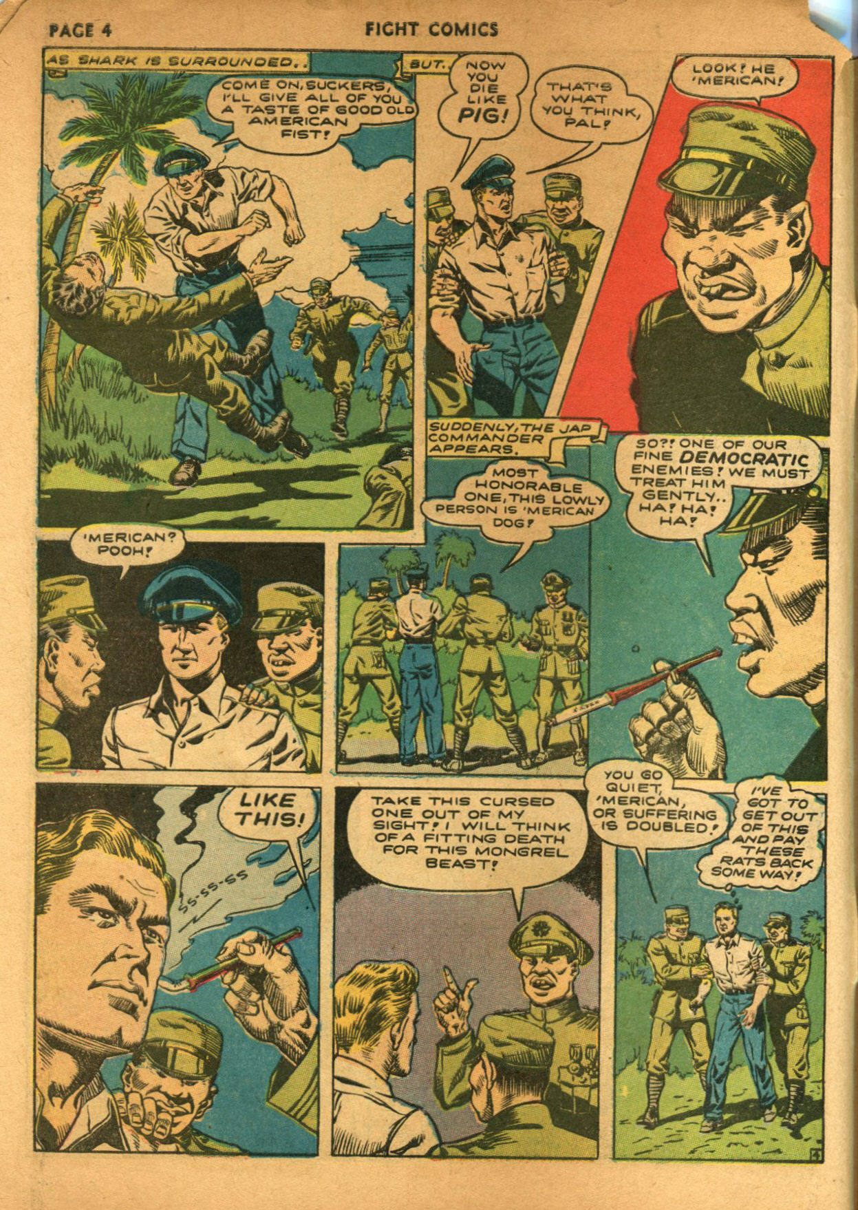 Read online Fight Comics comic -  Issue #21 - 6