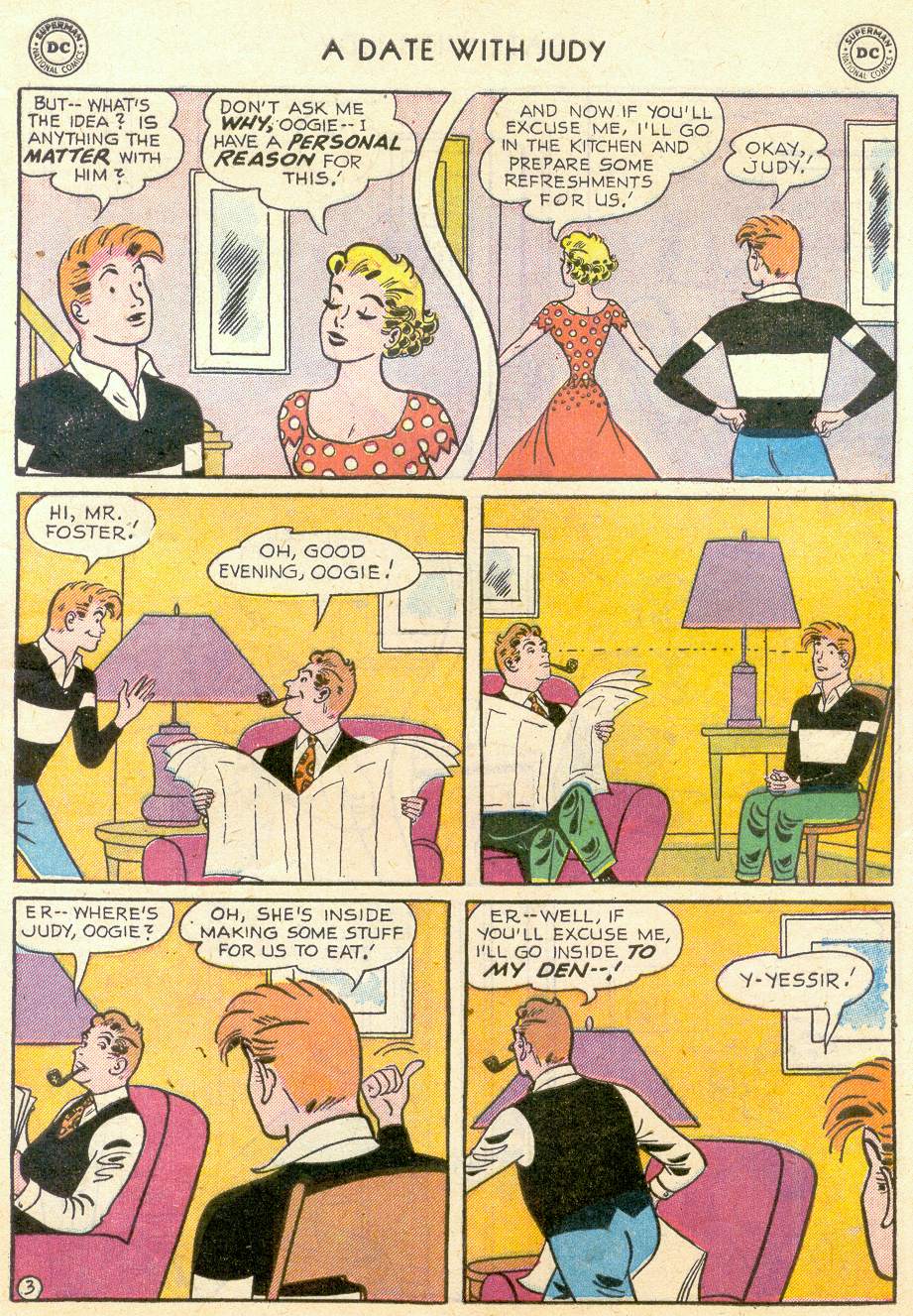 Read online A Date with Judy comic -  Issue #55 - 28