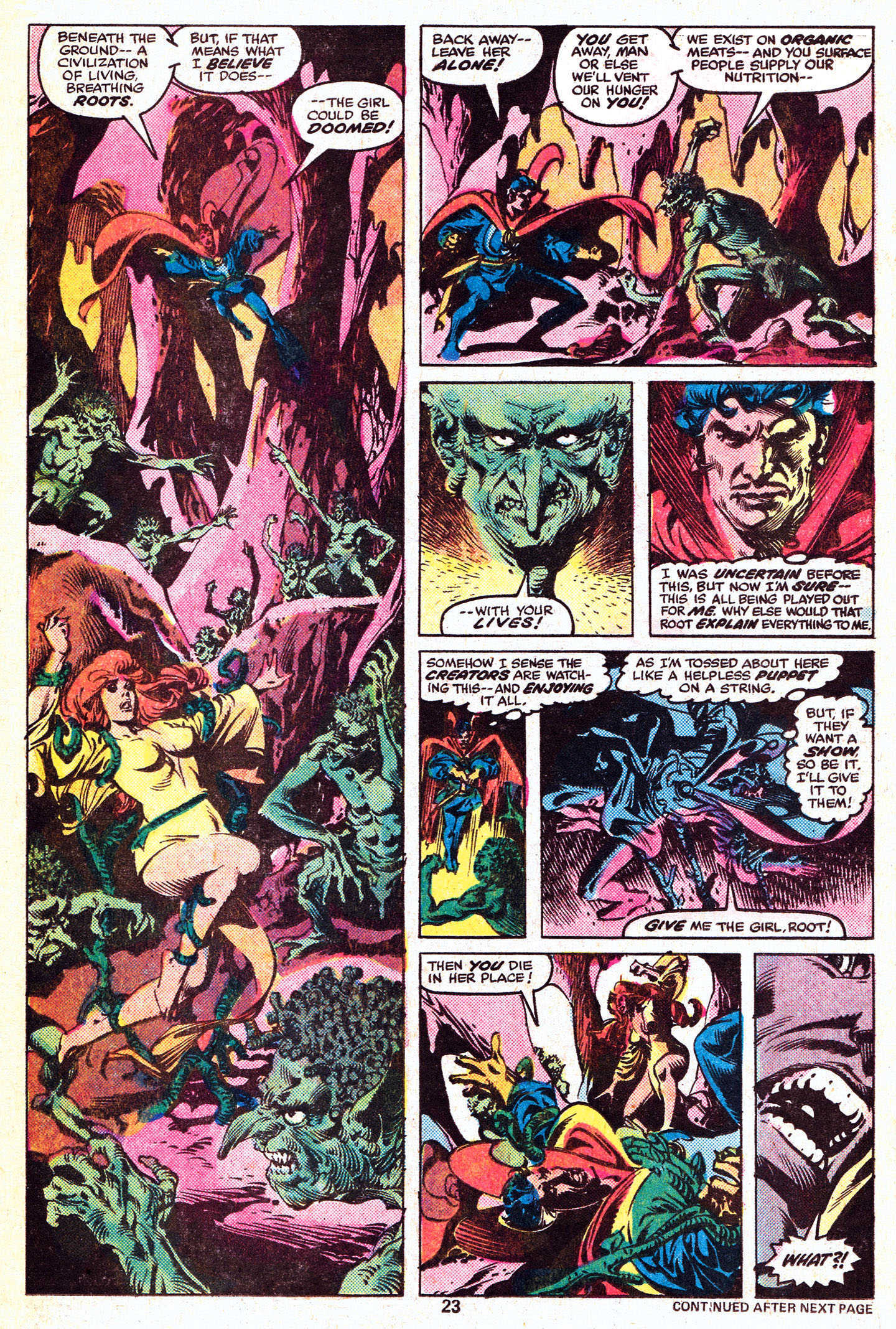 Read online Doctor Strange (1974) comic -  Issue #23 - 25