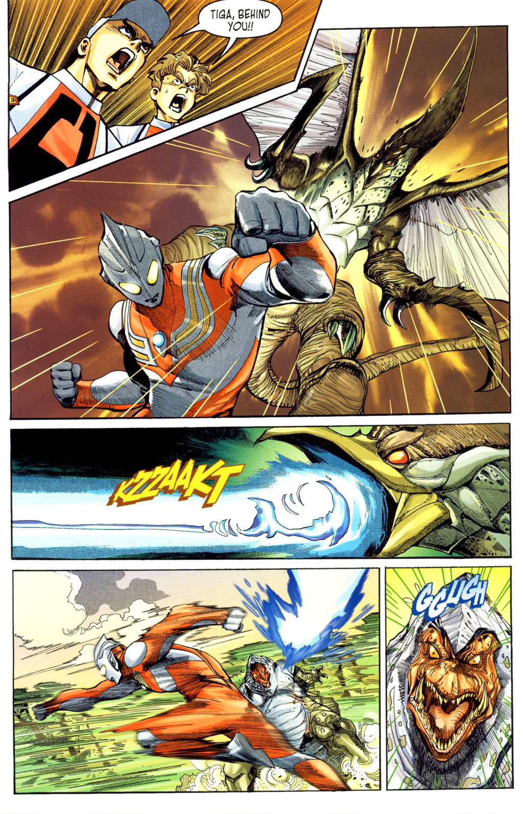 Read online Ultraman Tiga comic -  Issue #3 - 17