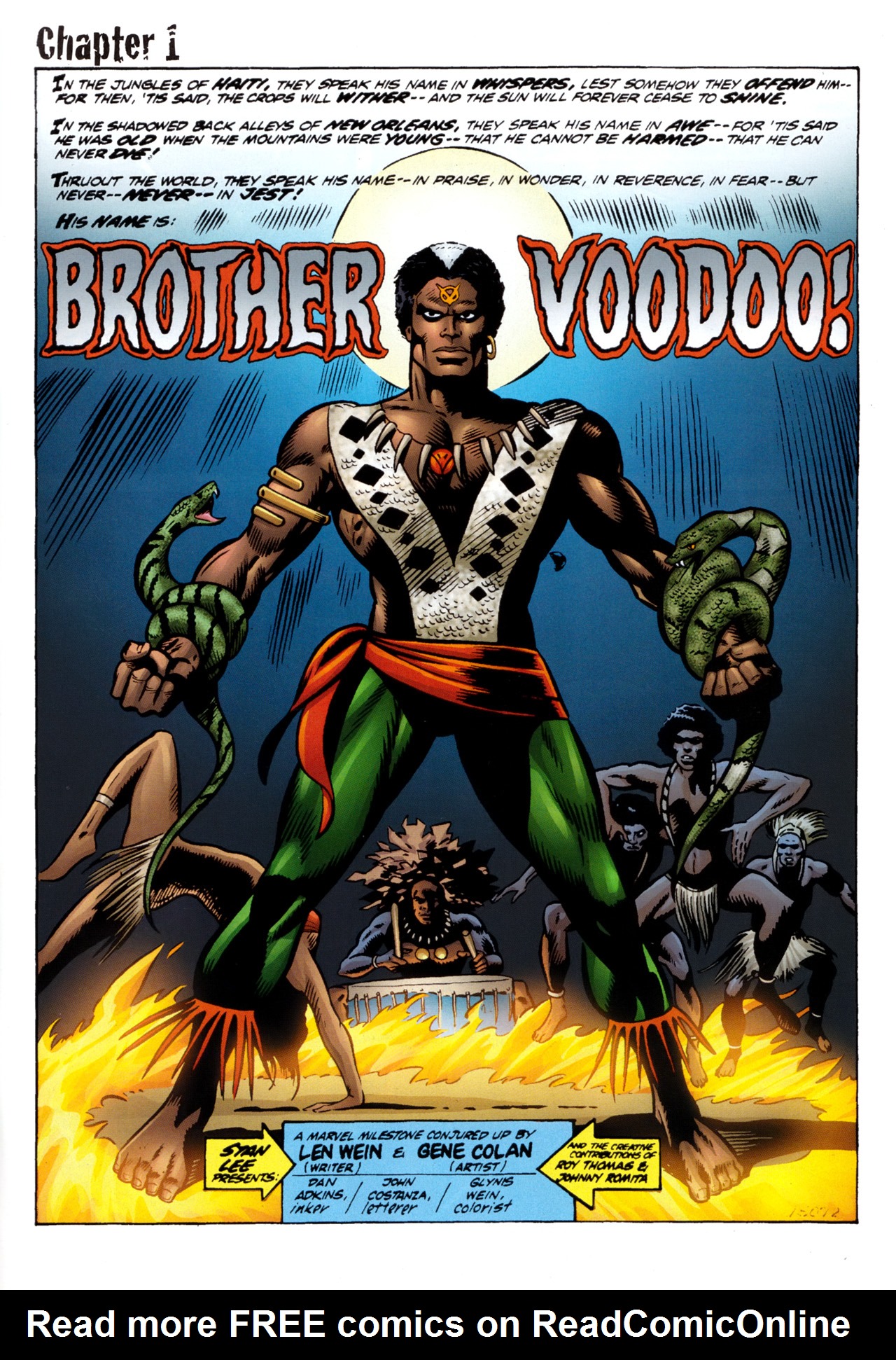 Read online Doctor Voodoo: The Origin of Jericho Drumm comic -  Issue # Full - 7