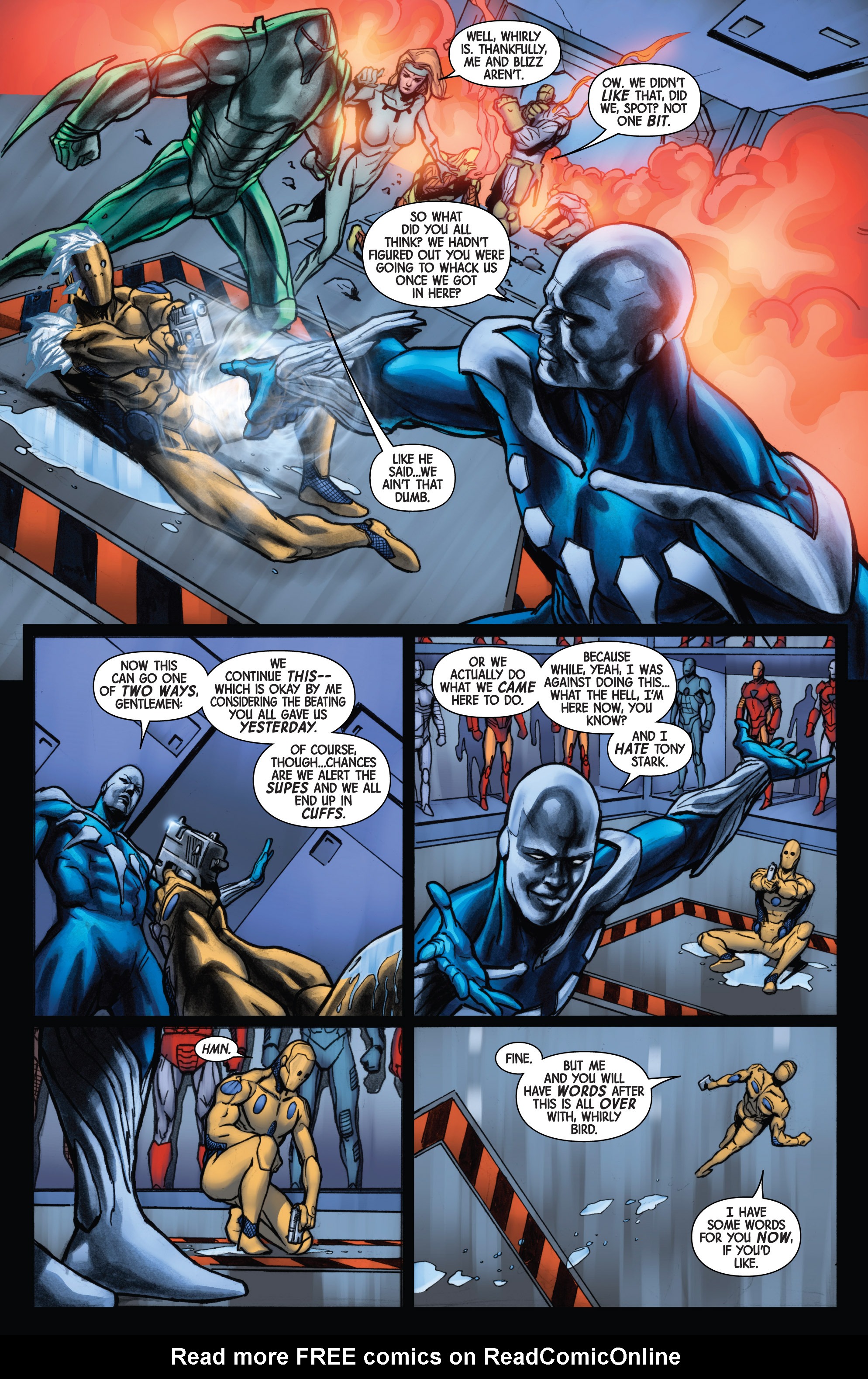 Read online Infinity: Heist comic -  Issue #3 - 11