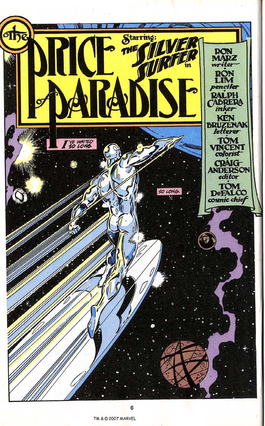 Read online Silver Surfer (1987) comic -  Issue # _Annual 4 - 8