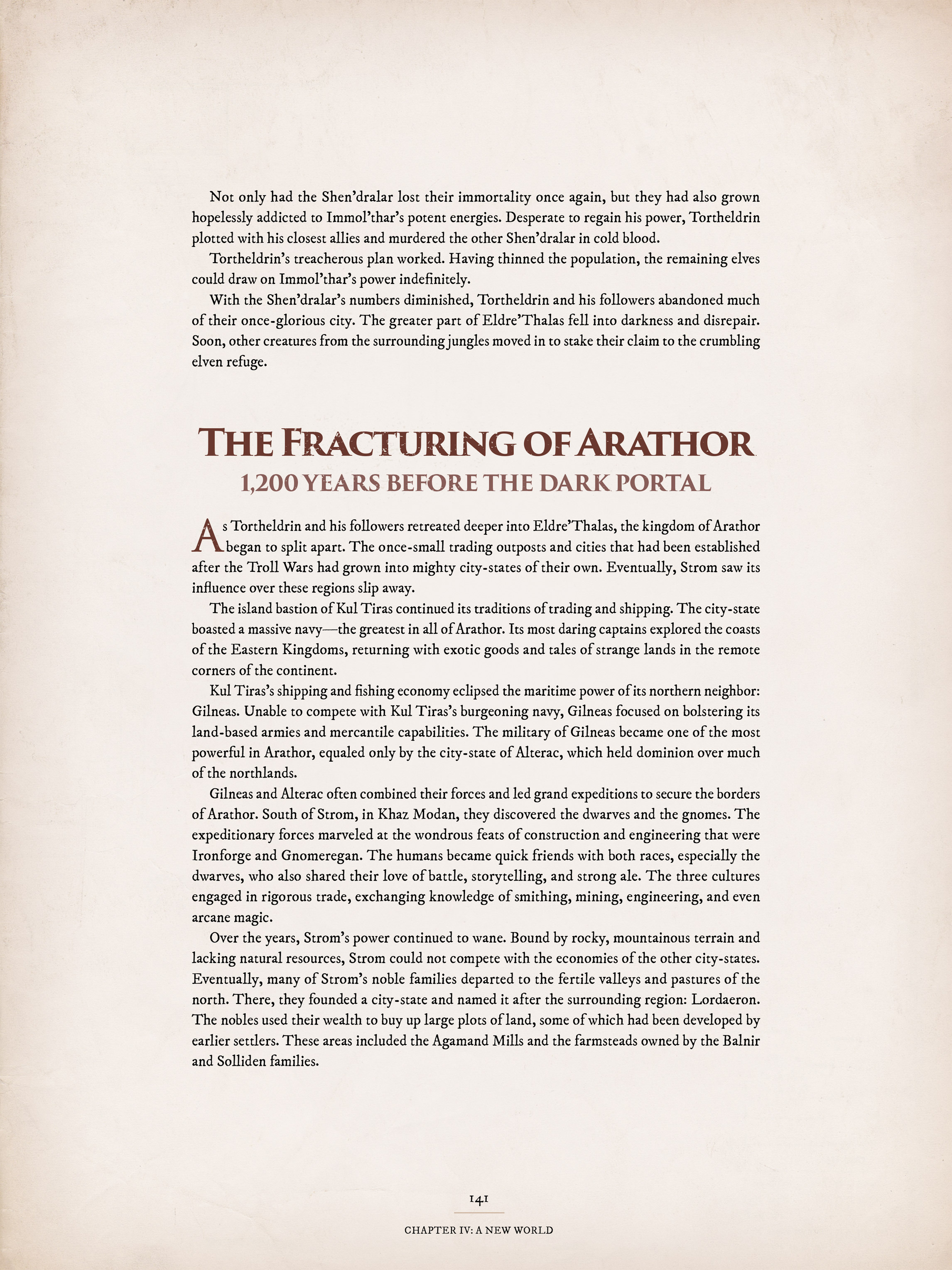 Read online World of Warcraft Chronicle Vol. 1 comic -  Issue # Full - 135