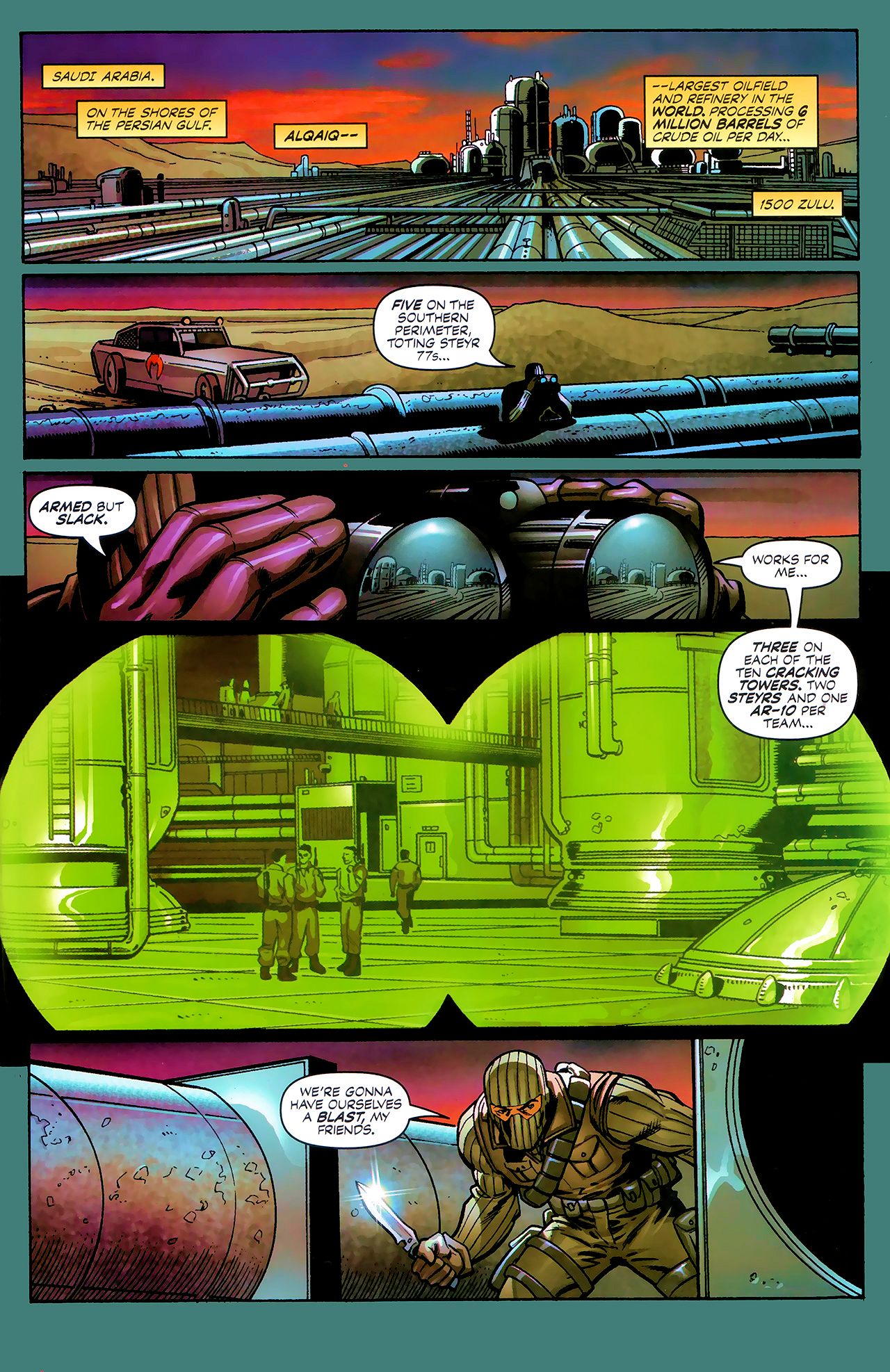 Read online G.I. Joe Reloaded comic -  Issue #4 - 9