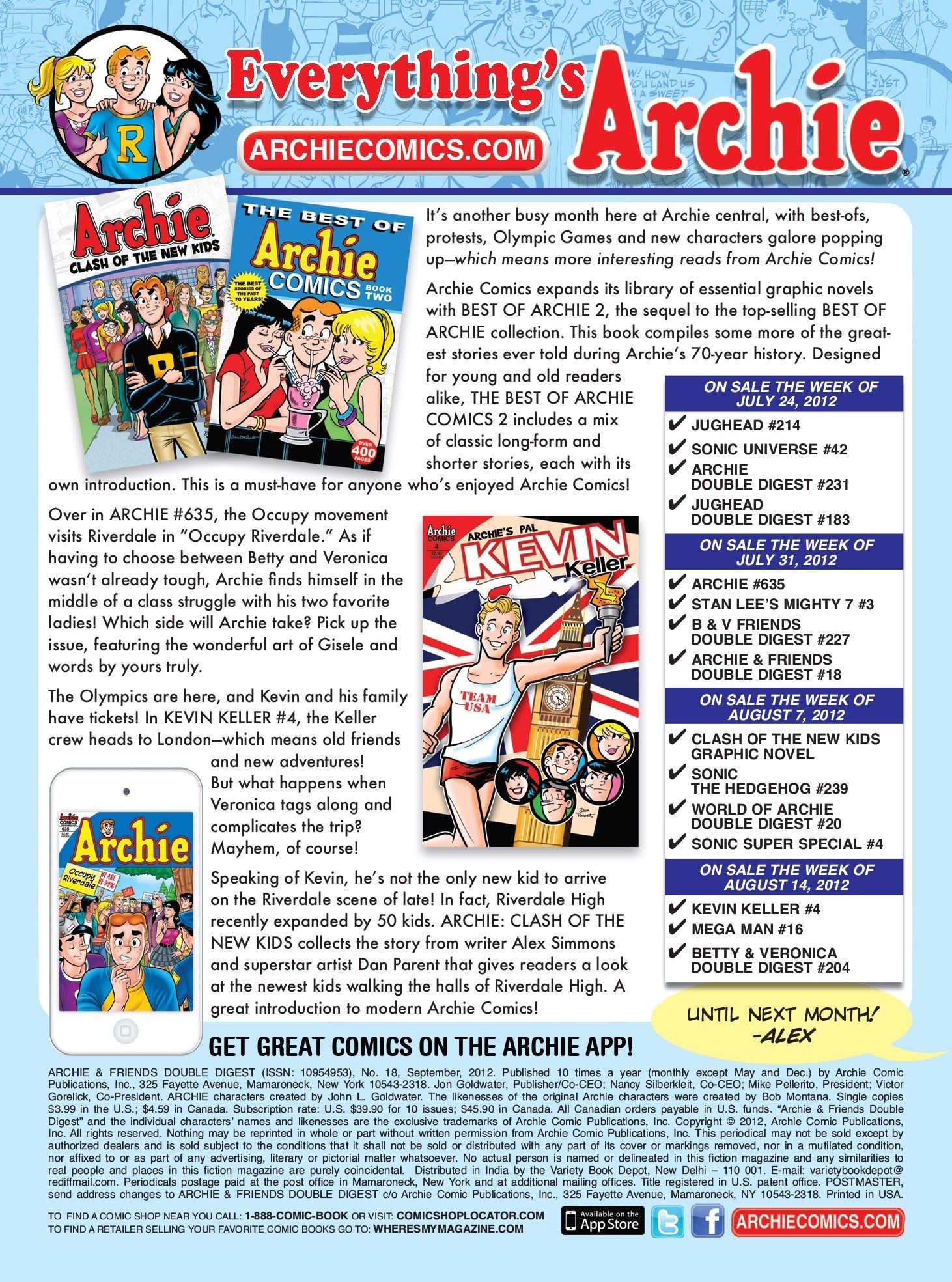 Read online Archie & Friends Double Digest comic -  Issue #18 - 153