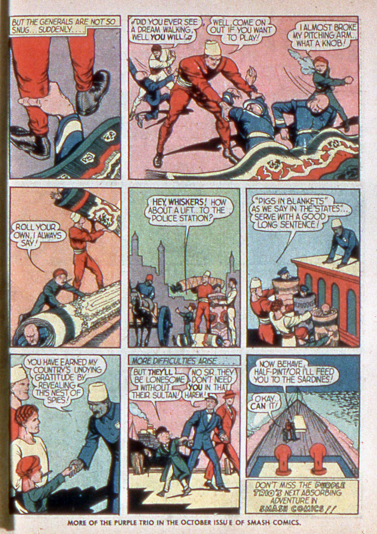 Read online Smash Comics comic -  Issue #14 - 57